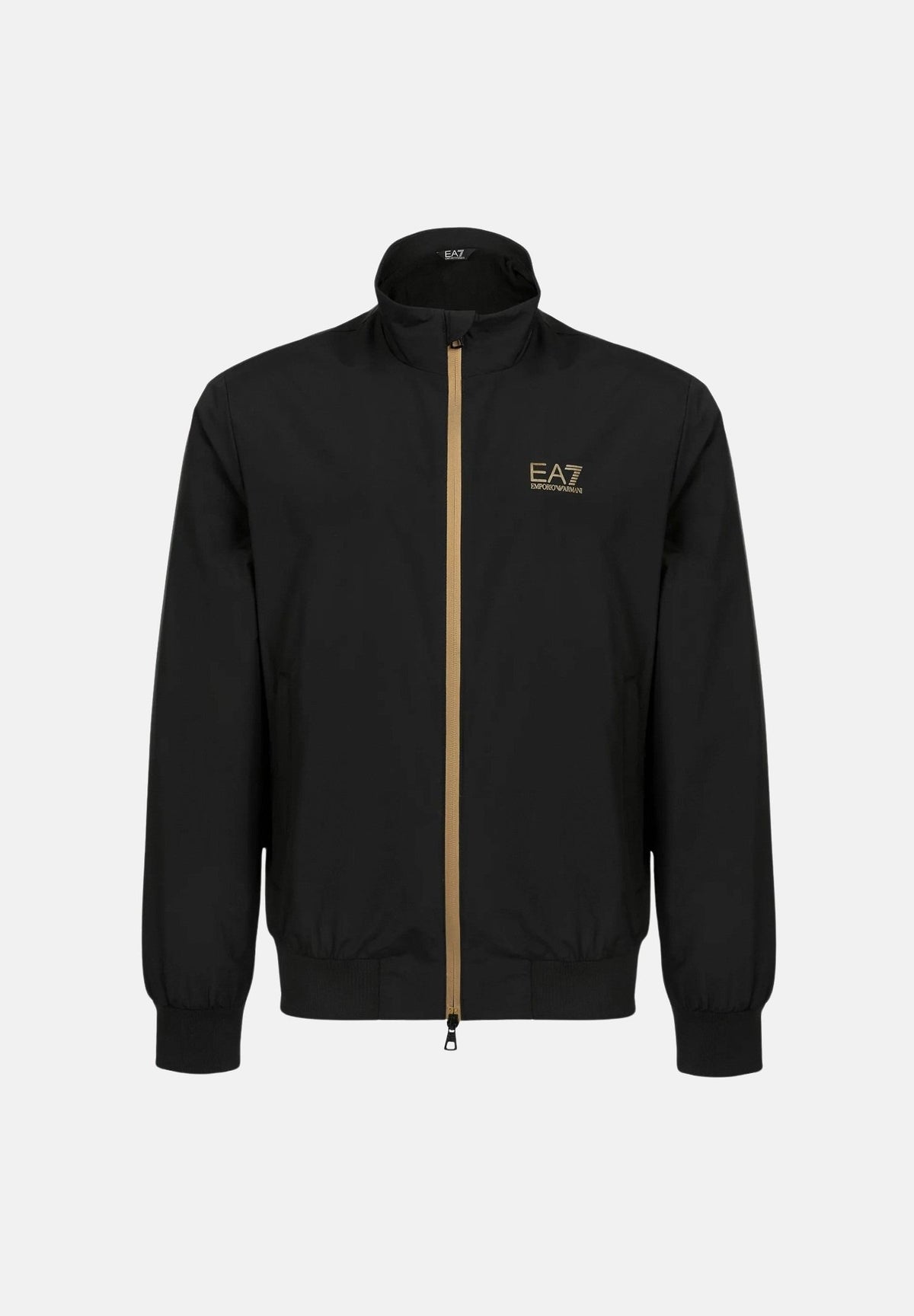 EA7 Bomber CORE IDENTITY nero da uom con logo piccolo laterale<BR/> 8NPB20PNFZZ 0208 EA7