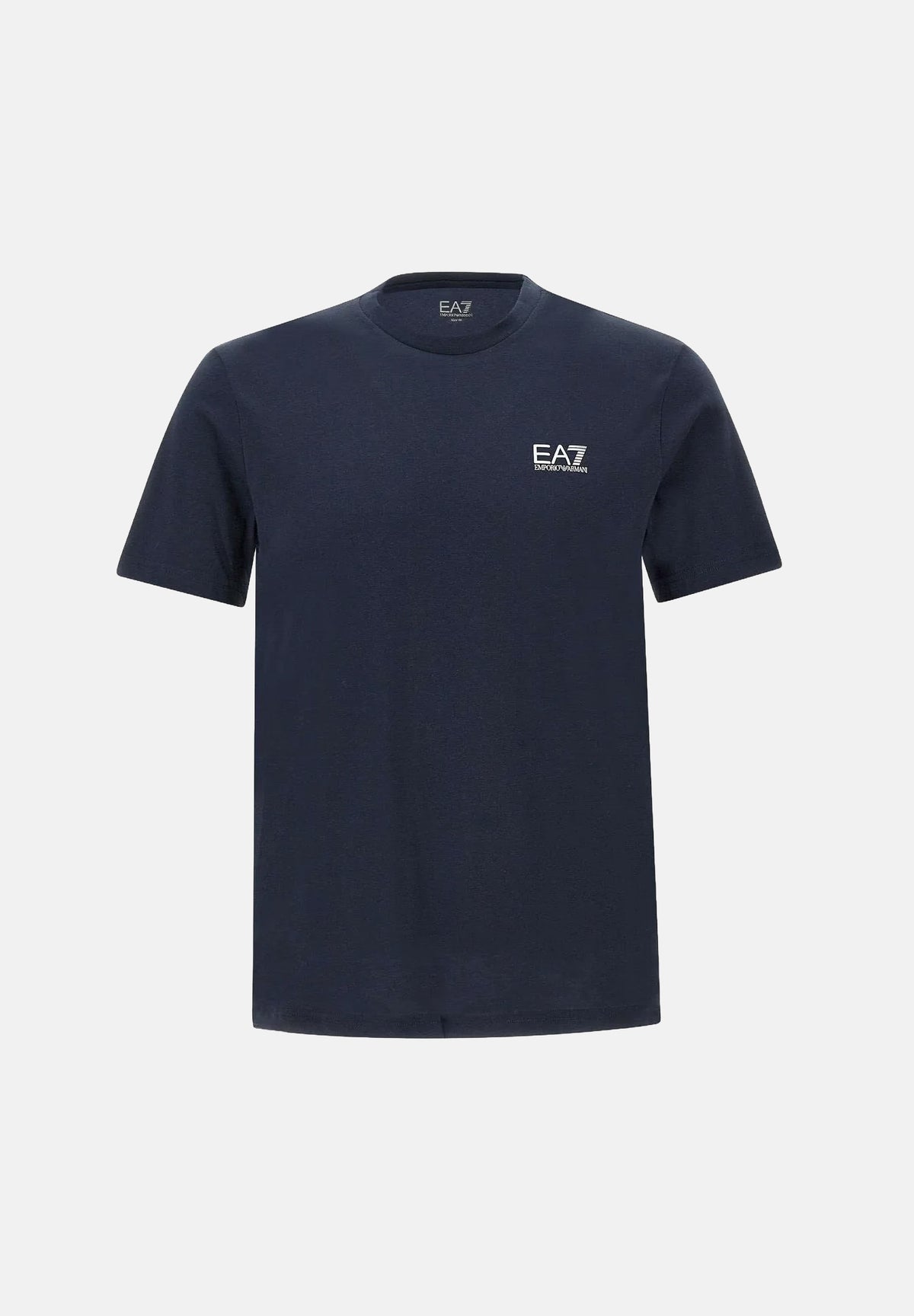 EA7 T-shirt a manica corta blu da uomo con stampa logo 8NPT25PJVPZ 1562 EA7