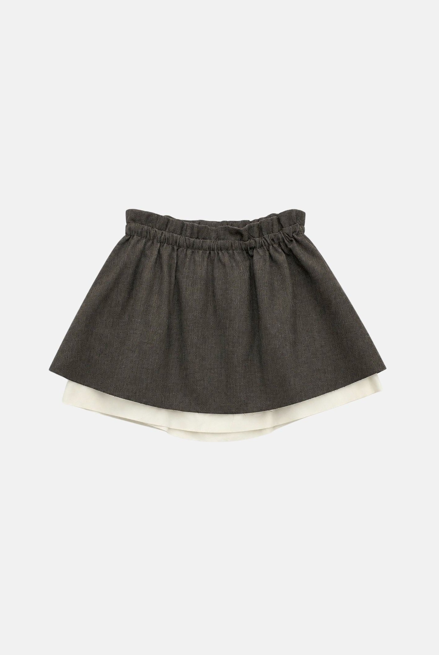 ELEH Minigonna LAYERED MINI SKIRT moro marrone da donna EFW260006 094 ELEH