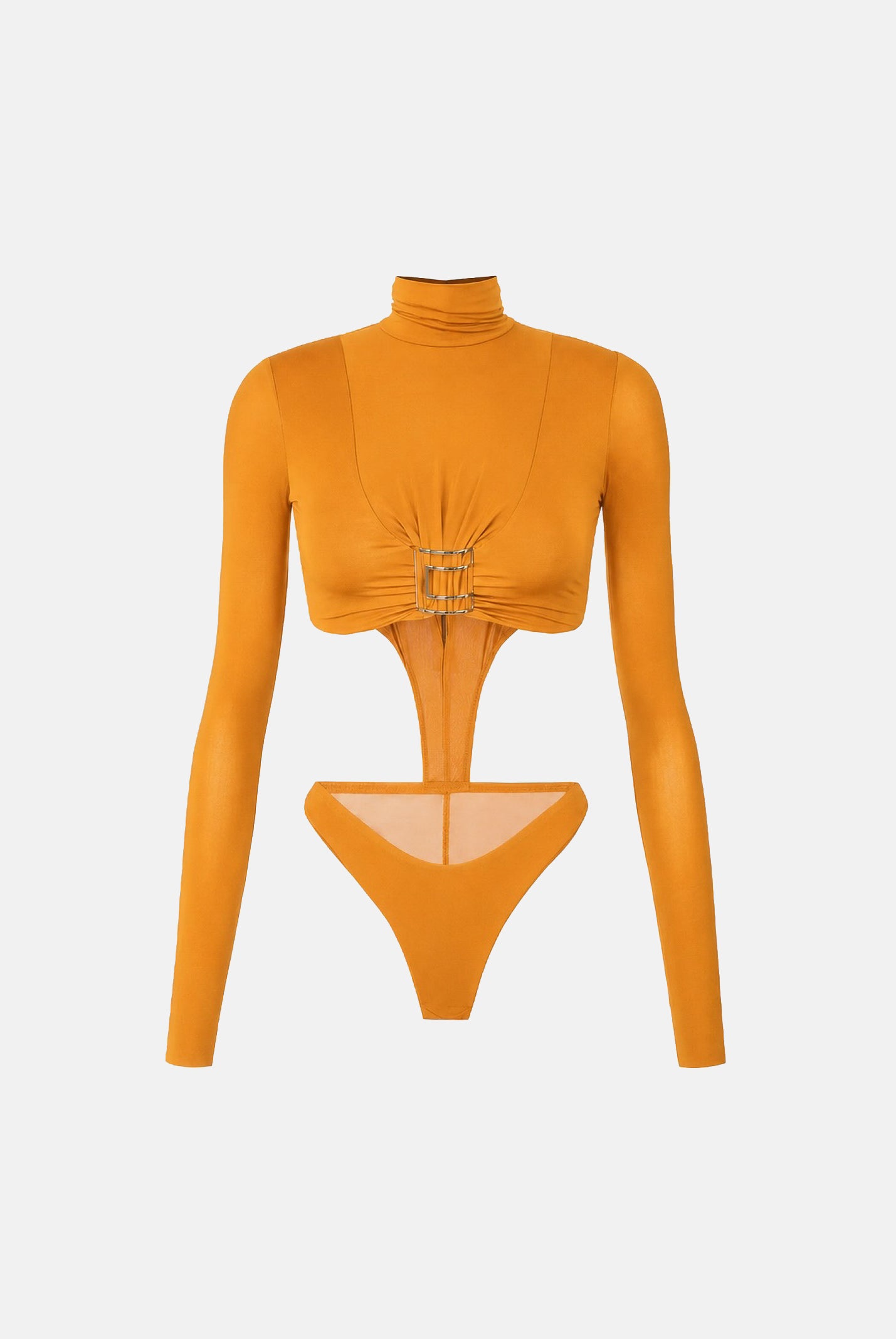 ELISABETTA FRANCHI Body BODY IN JERSEY CON LOGO GIOIELLO Ambra, marrone ambrato, donna. BO05567E2 940 ELISABETTA FRANCHI