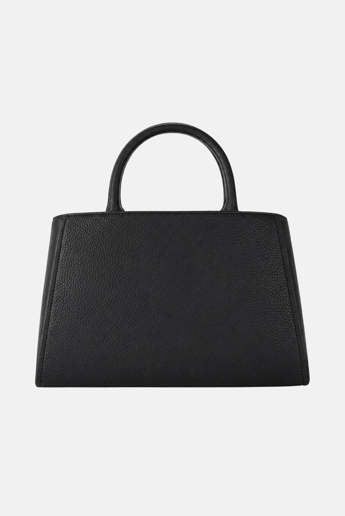 ELISABETTA FRANCHI Borsa TOTE nera da donna con maxi logo frontale. BS06A66E2 110 ELISABETTA FRANCHI