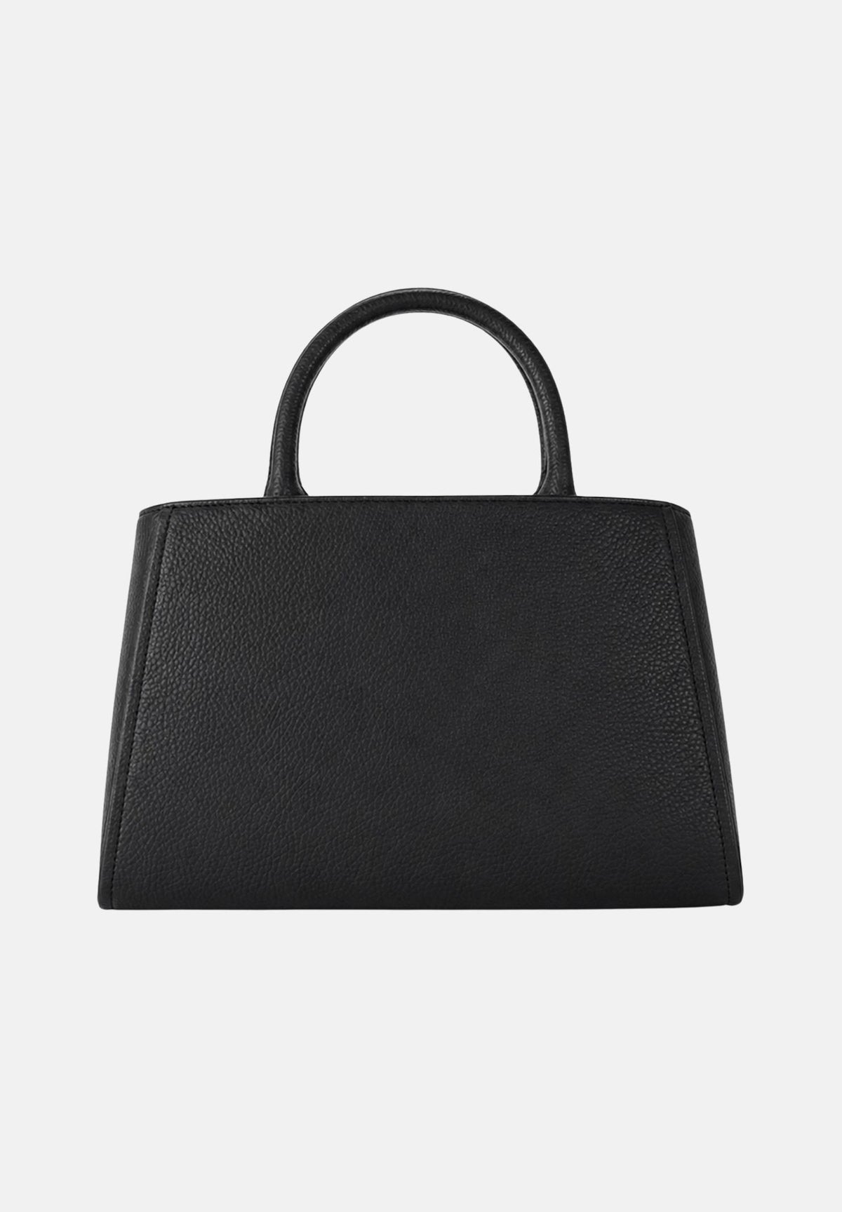 ELISABETTA FRANCHI Borsa TOTE nera da donna con raffinata texture effetto pelle BS06A66E2 110 ELISABETTA FRANCHI