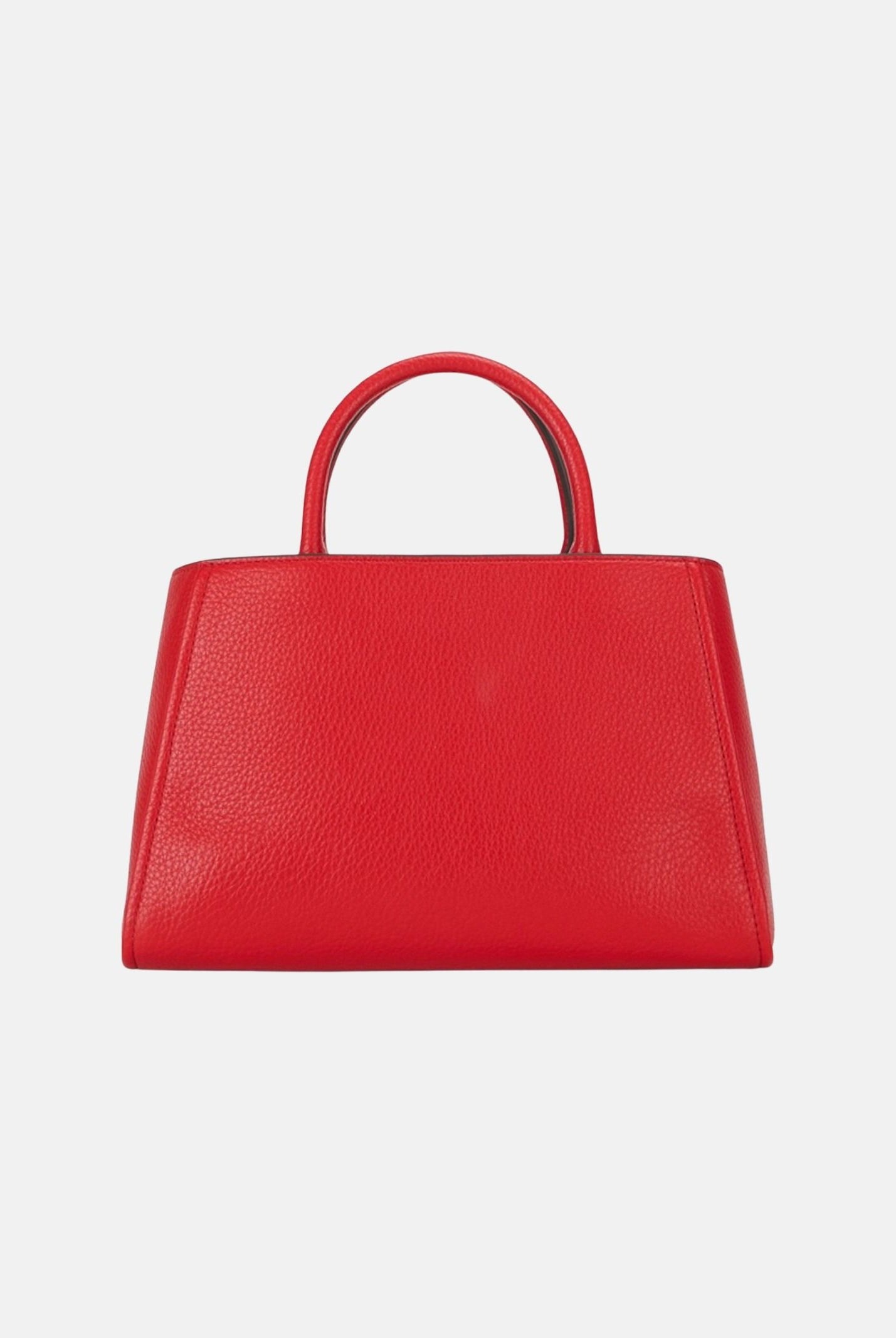 ELISABETTA FRANCHI Borsa TOTE red passion rossa da donna con maxi logo frontale. BS06A66E2 CG5 ELISABETTA FRANCHI