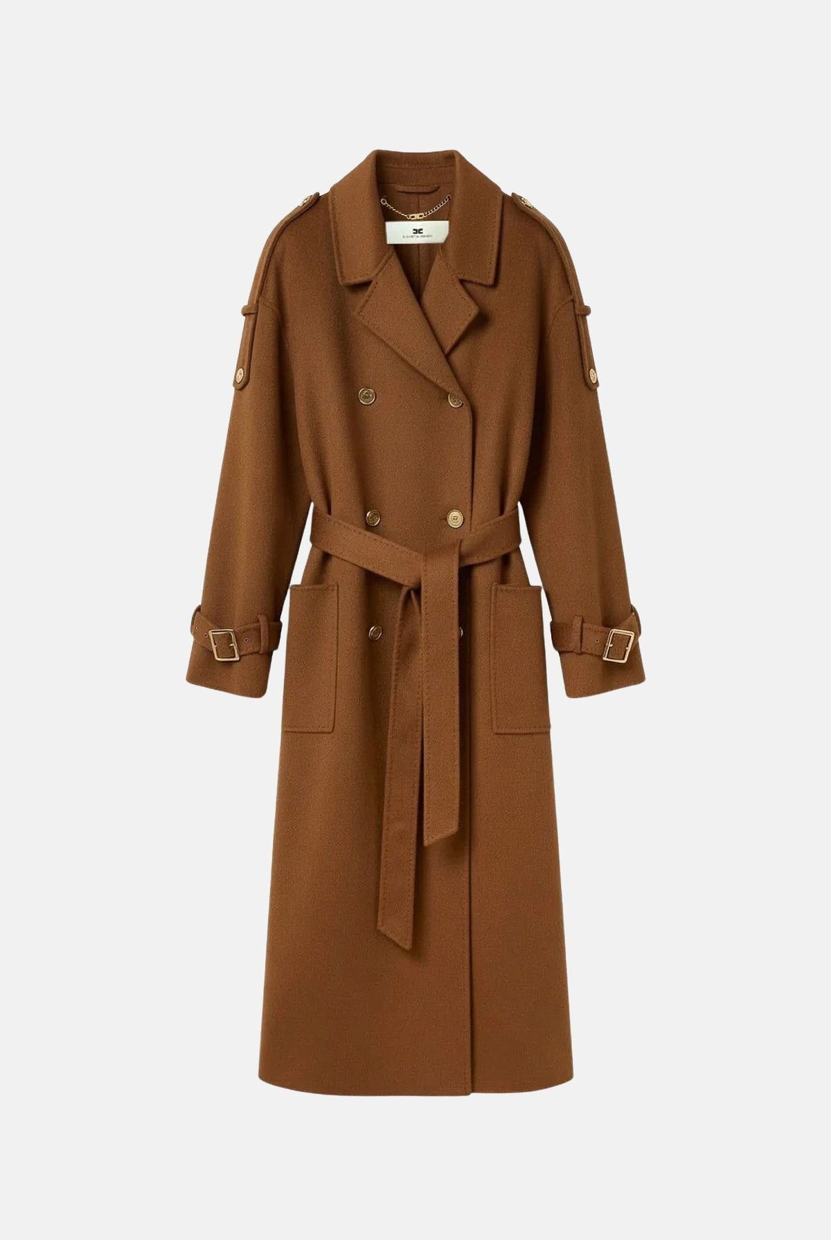 Cappotto lungo regular fit da donna autunno inverno CP02D66E2 FK3 ELISABETTA FRANCHI
