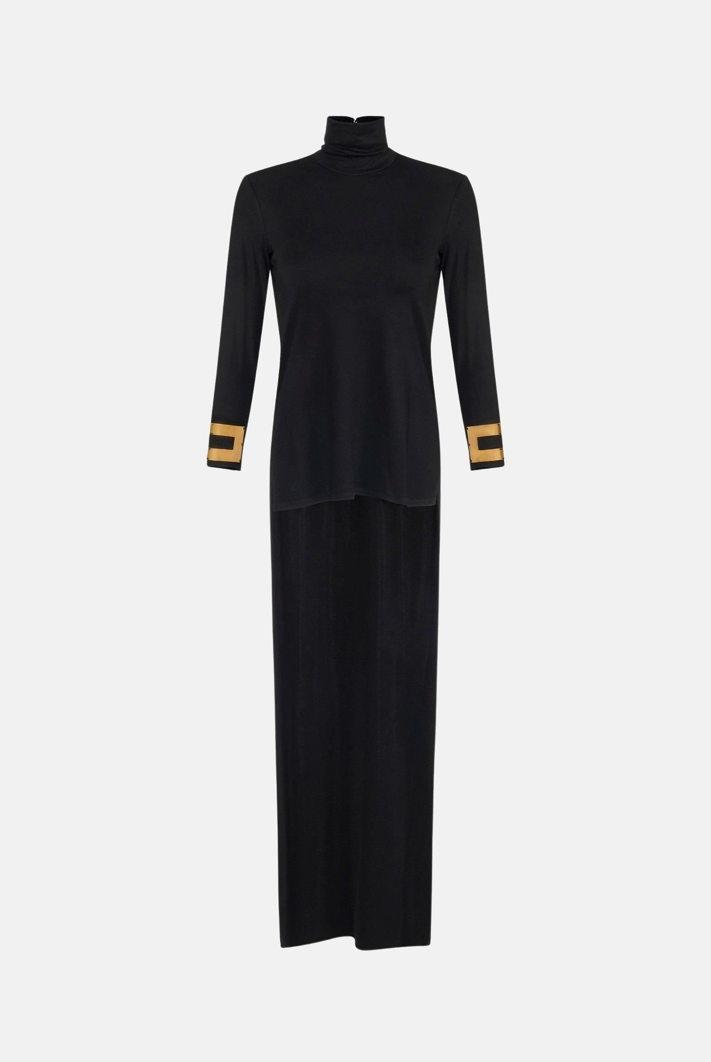 ELISABETTA FRANCHI Maglia MAGLIA IN JERSEY LUCIDO nero nero, colore basico nero, donna. MD00467E2 110 ELISABETTA FRANCHI