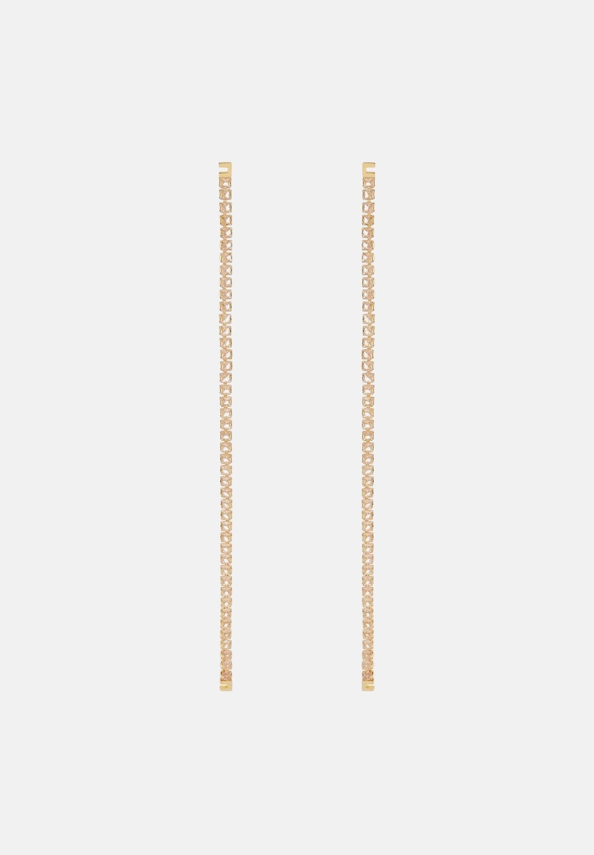 ELISABETTA FRANCHI Orecchini pendenti oro giallo da donna con applicazioni di cristalli OR20A67E2 U95 ELISABETTA FRANCHI