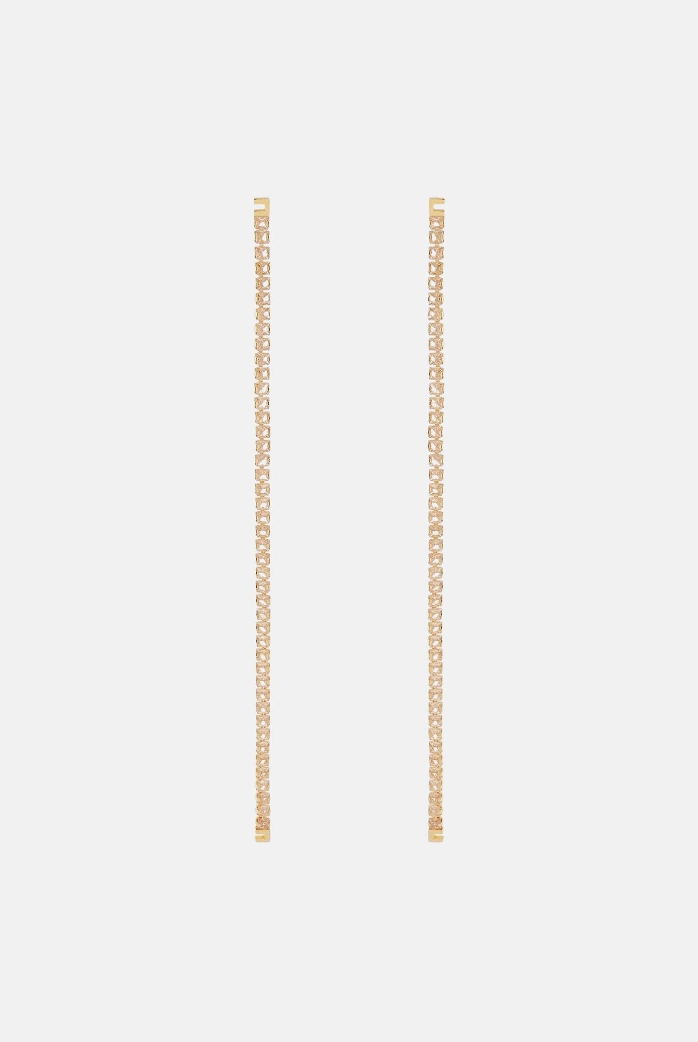 ELISABETTA FRANCHI Orecchini pendenti oro giallo da donna con applicazioni di cristalli OR20A67E2 U95 ELISABETTA FRANCHI