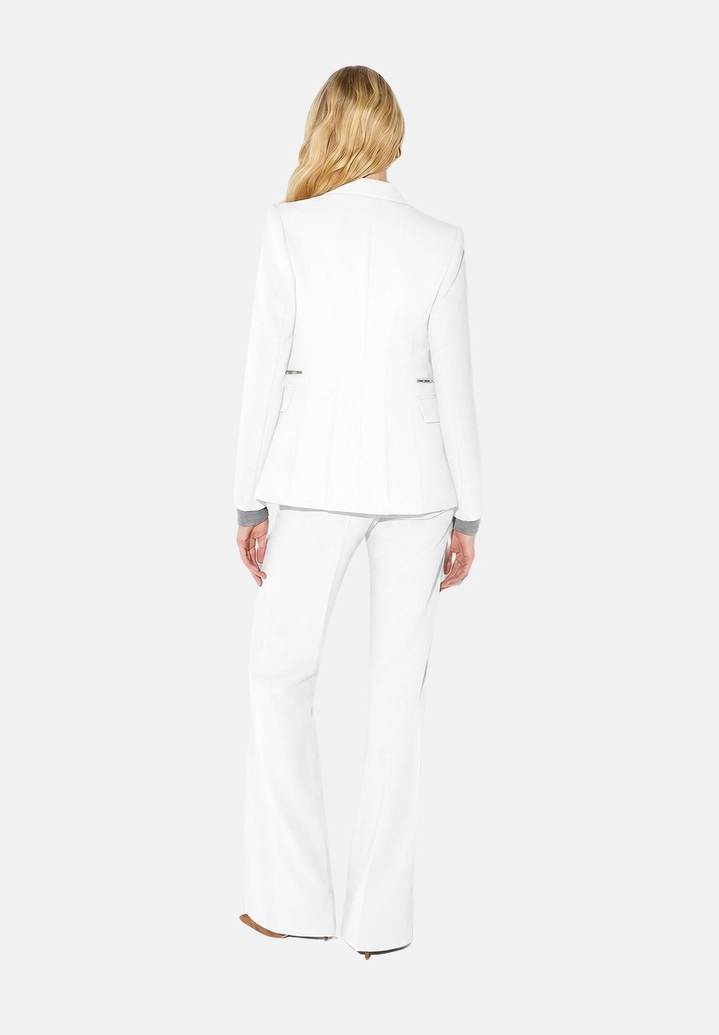 pantaloni eleganti slim fit da donna autunno inverno PA19666E2 360 ELISABETTA FRANCHI
