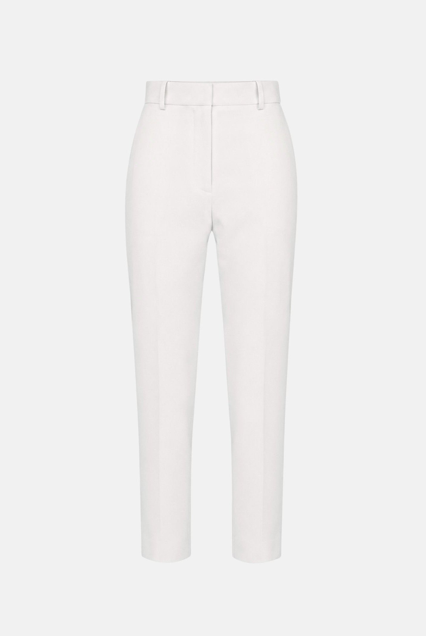 ELISABETTA FRANCHI Pantaloni in crêpe leggero Avorio - Bianco Donna. PA20966E2 360 ELISABETTA FRANCHI