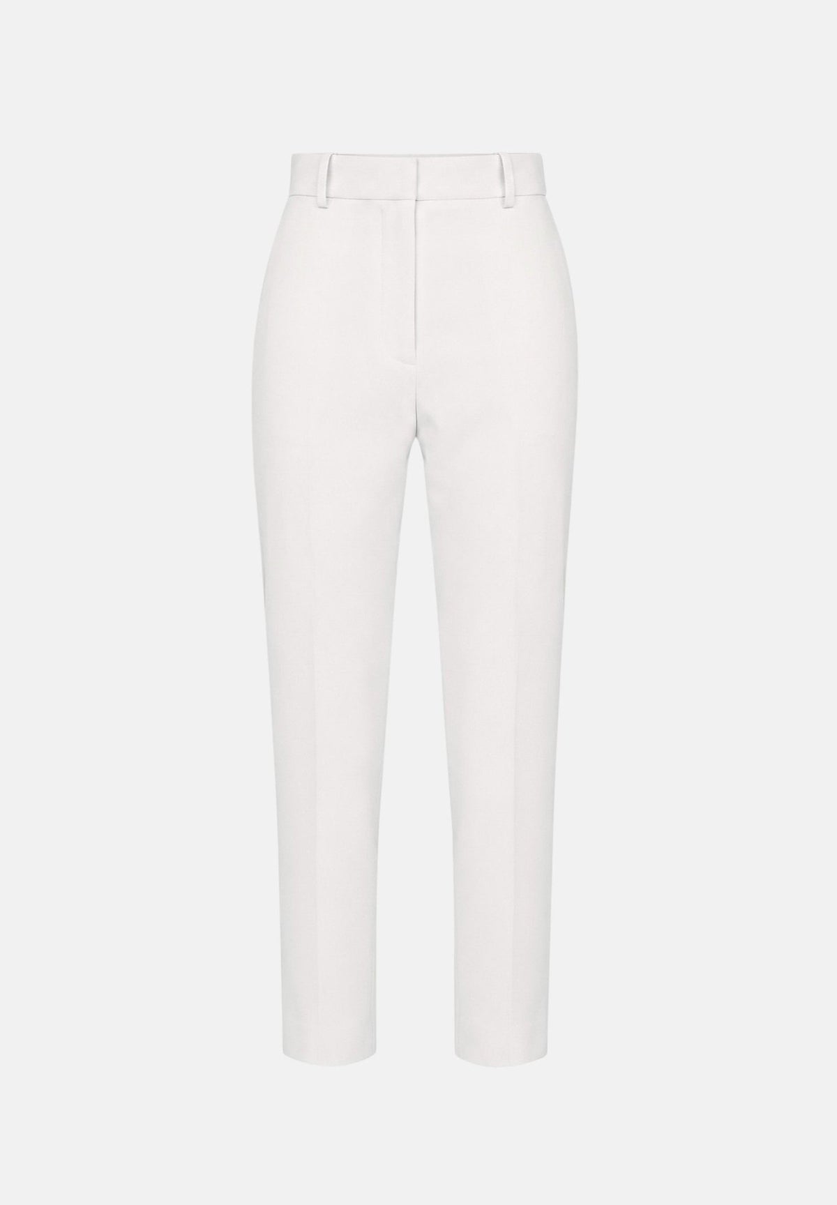ELISABETTA FRANCHI Pantaloni in crêpe leggero avorio da donna PA20966E2 360 ELISABETTA FRANCHI