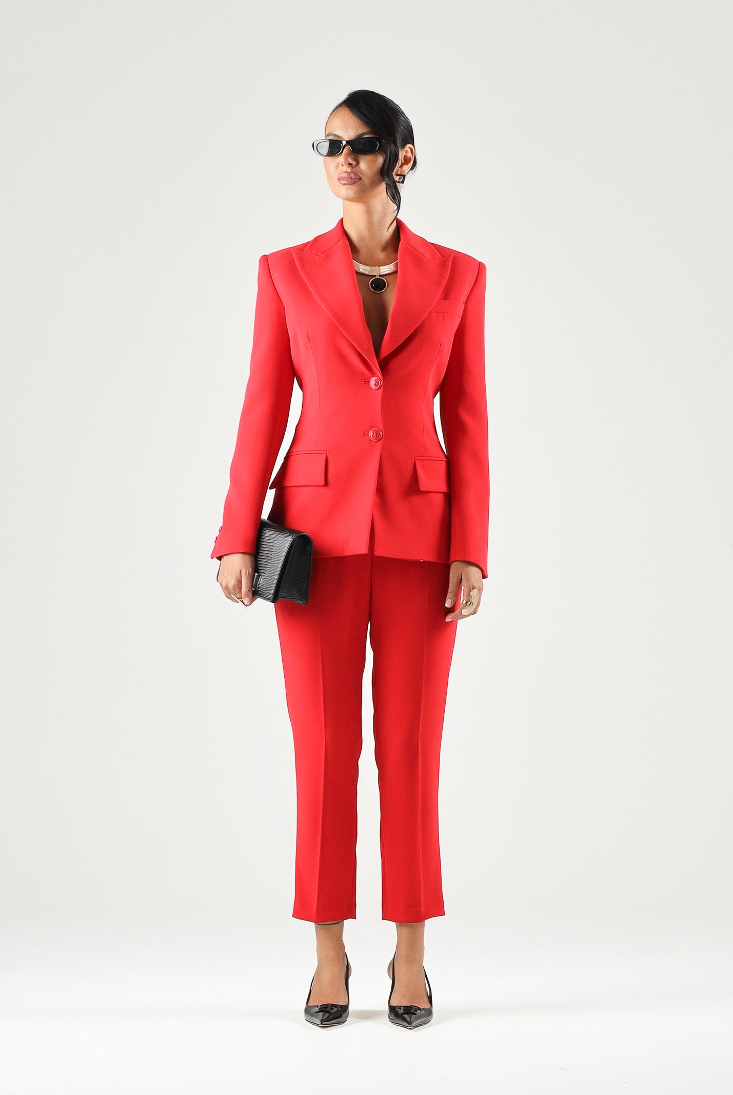 Pantaloni slim fit da donna autunno inverno PA20966E2 CG5 ELISABETTA FRANCHI