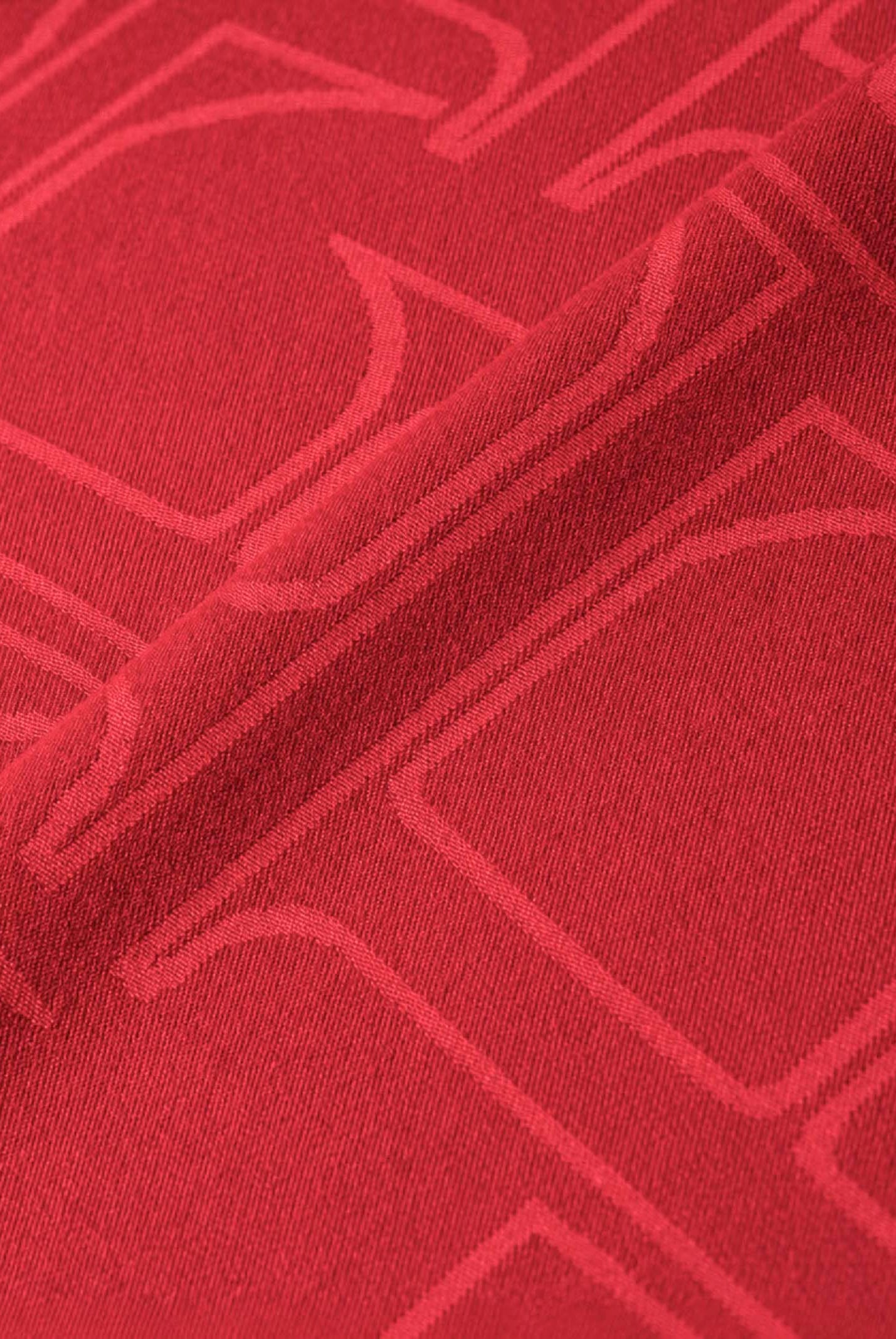 ELISABETTA FRANCHI Foulard in viscosa red passion rosso da donna <BR/> SC02F66E2 CG5 ELISABETTA FRANCHI