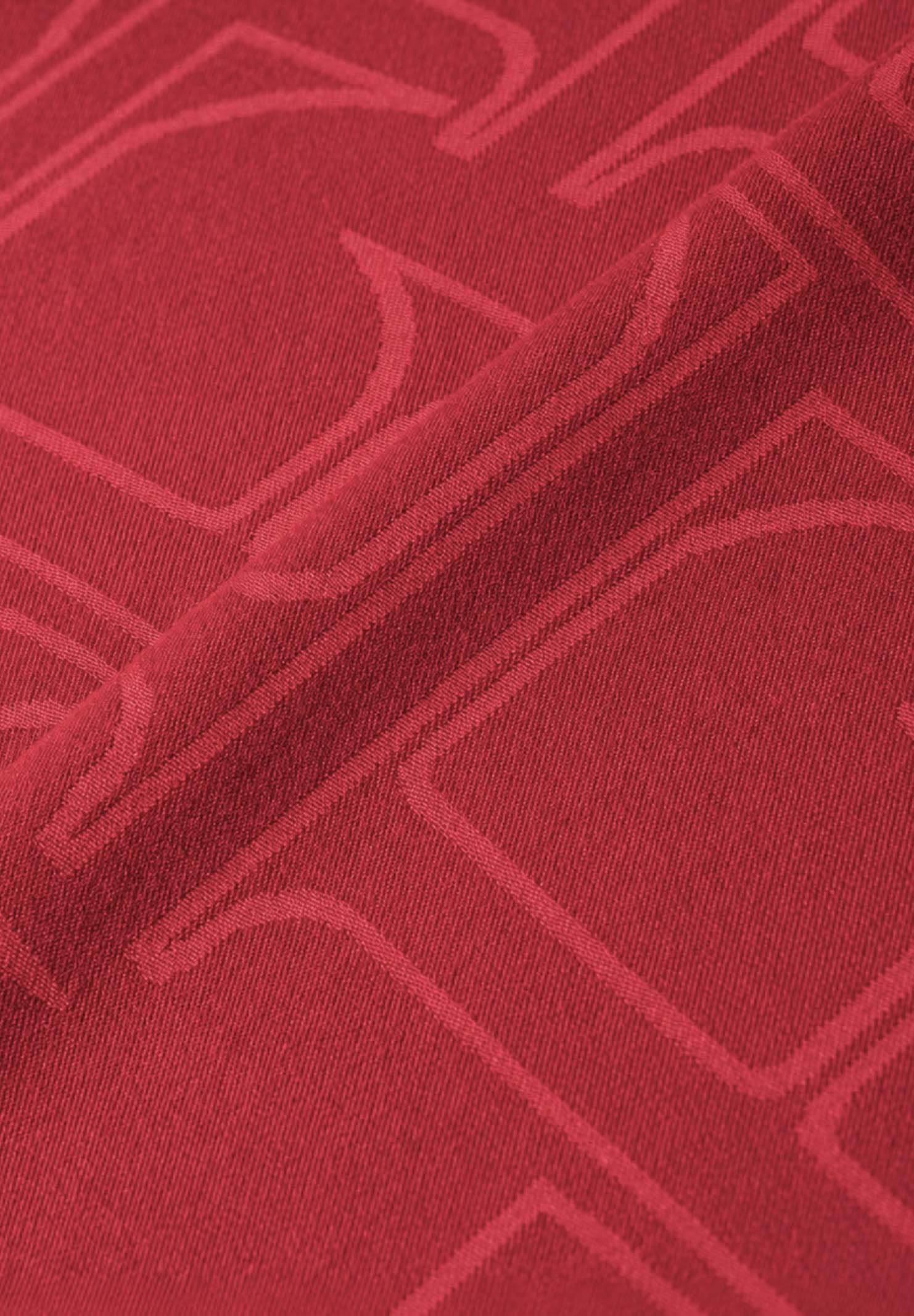 ELISABETTA FRANCHI Foulard in viscosa red passion rosso da donna <BR/> SC02F66E2 CG5 ELISABETTA FRANCHI