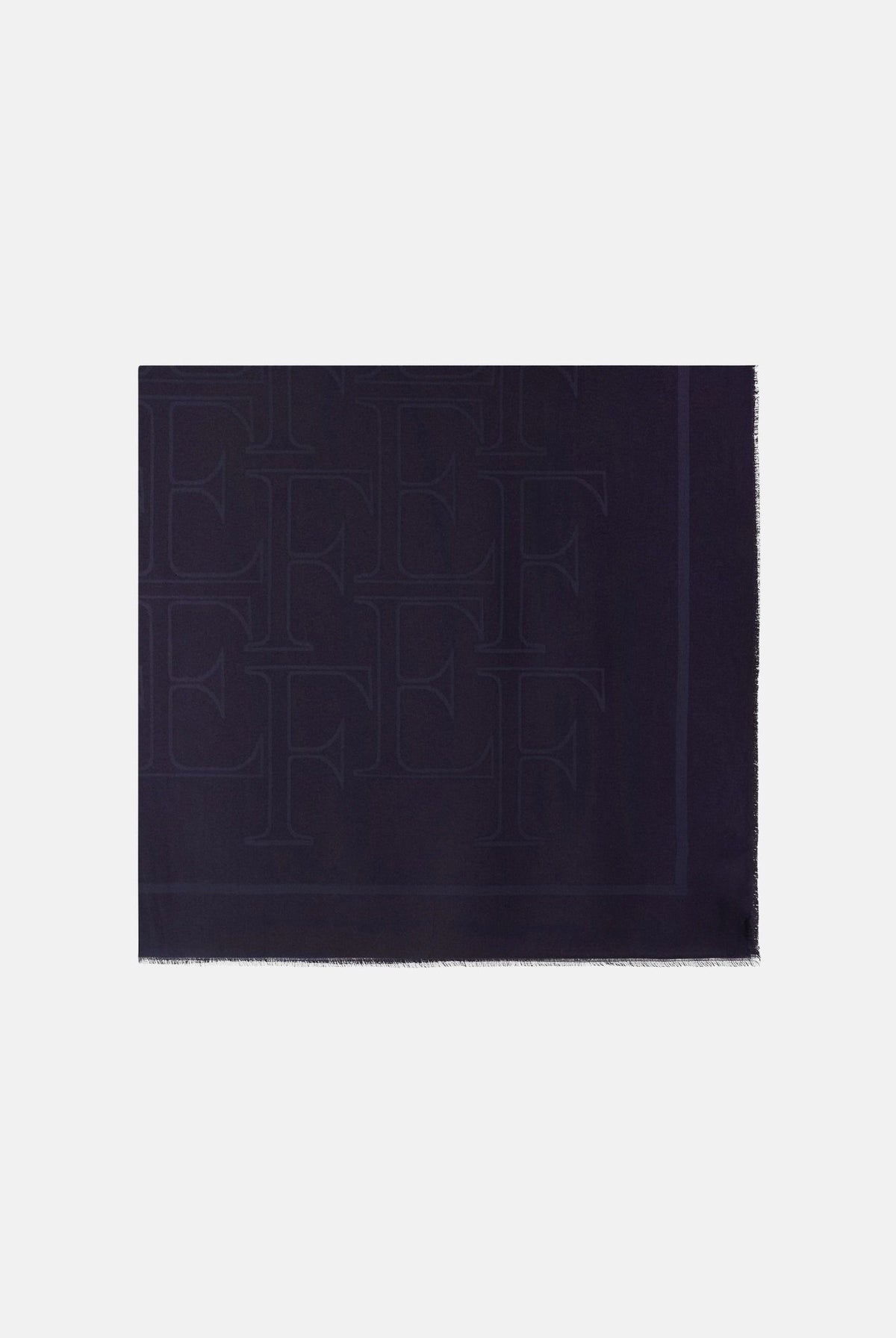 ELISABETTA FRANCHI Foulard in viscosa foulard blu notte da donna SC02F66E2 H88 ELISABETTA FRANCHI