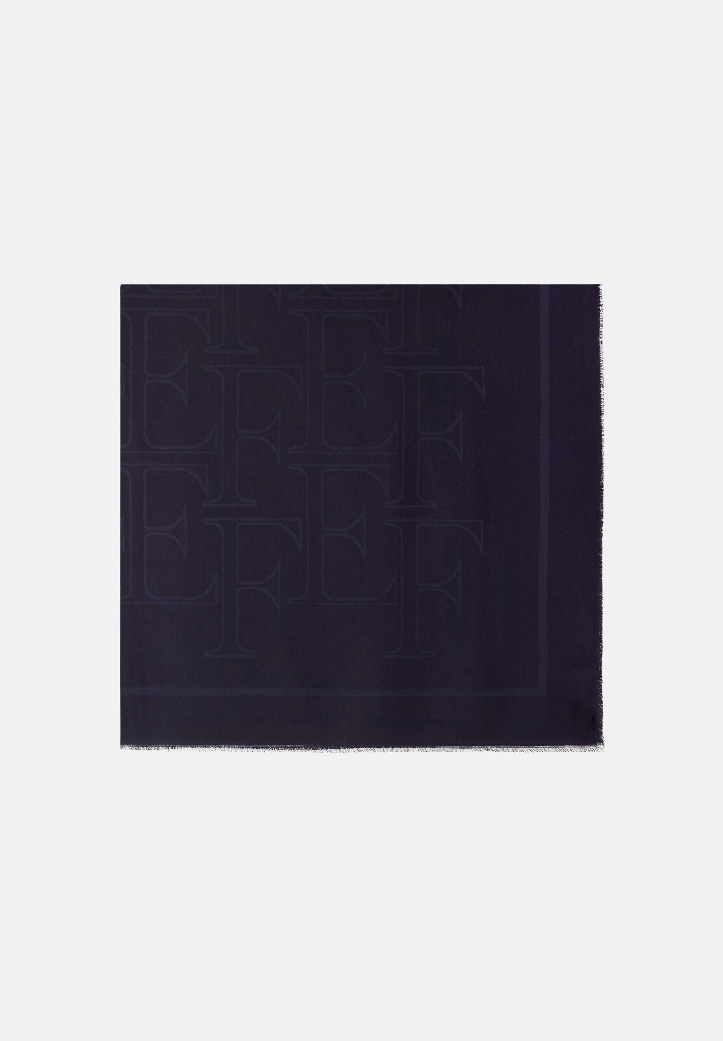 ELISABETTA FRANCHI Foulard in viscosa foulard blu notte da donna SC02F66E2 H88 ELISABETTA FRANCHI