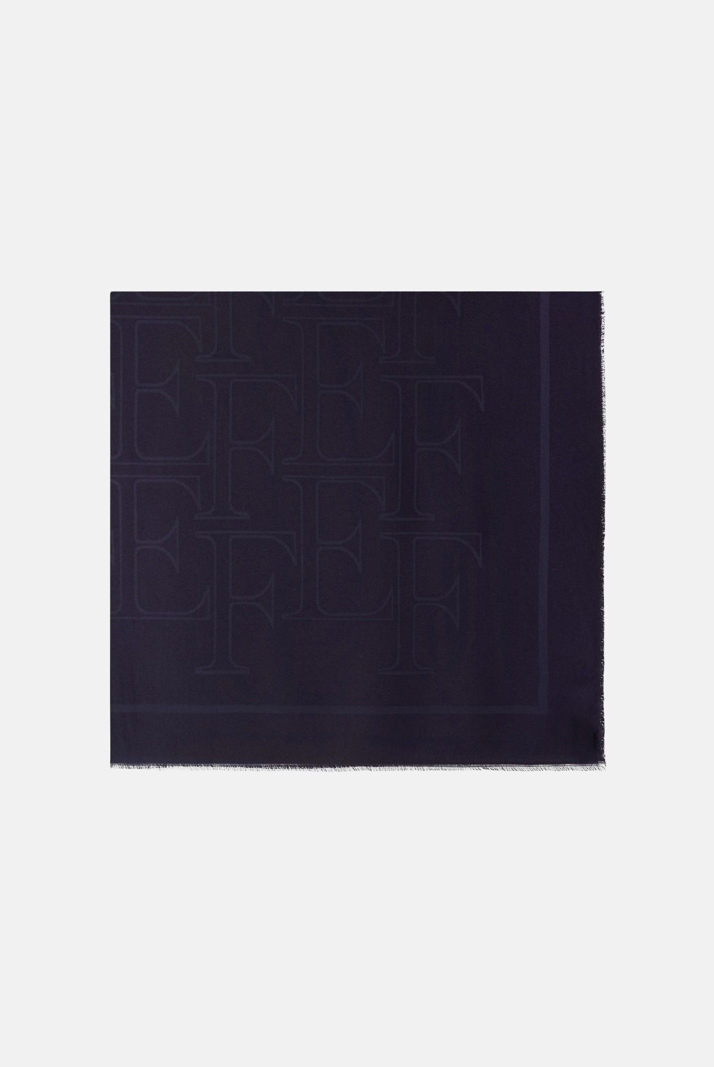 ELISABETTA FRANCHI Foulard in viscosa foulard blu notte da donna SC02F66E2 H88 ELISABETTA FRANCHI
