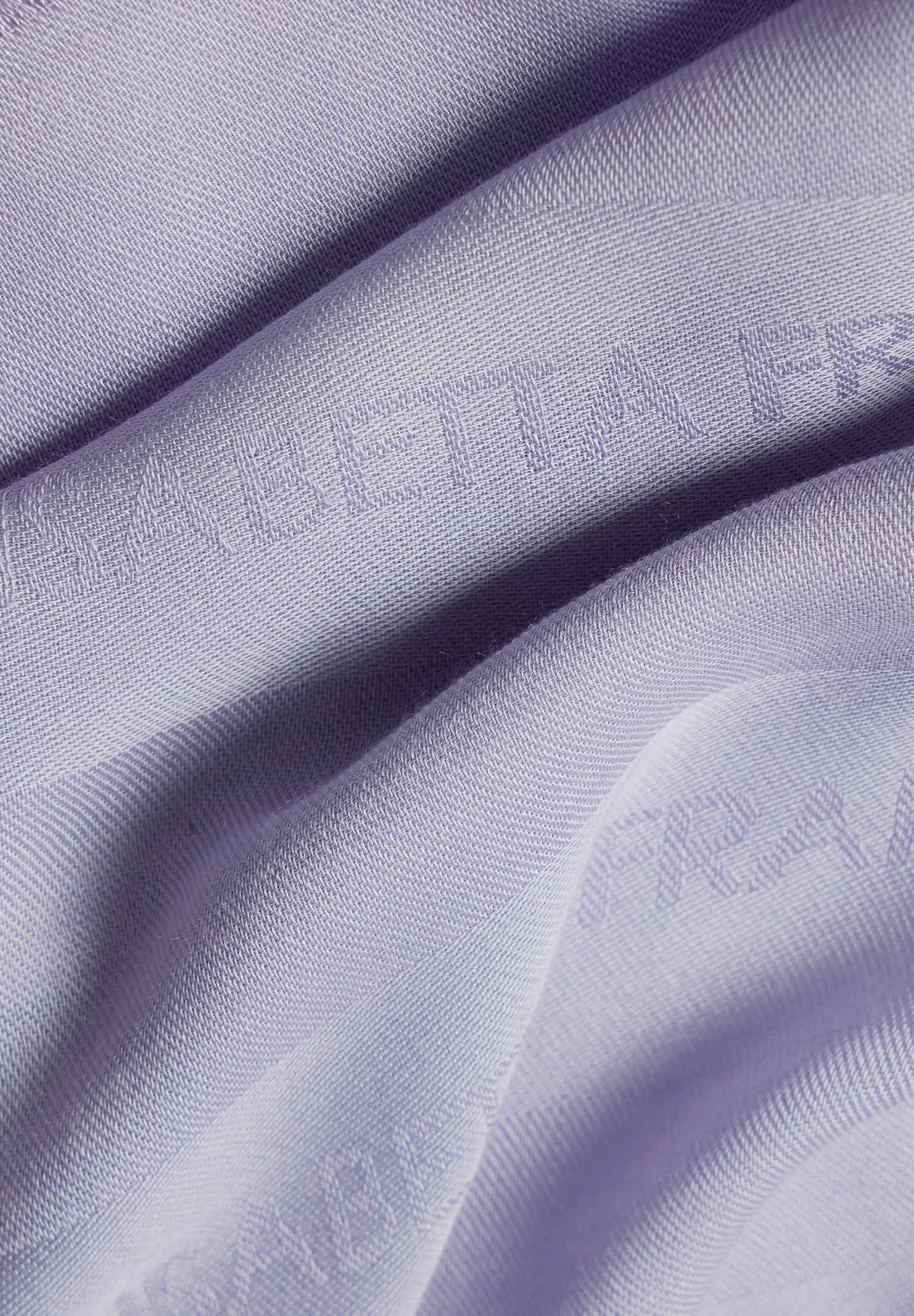 ELISABETTA FRANCHI Pashmina lilla da donna con logo SC14F61E2 EV7 ELISABETTA FRANCHI