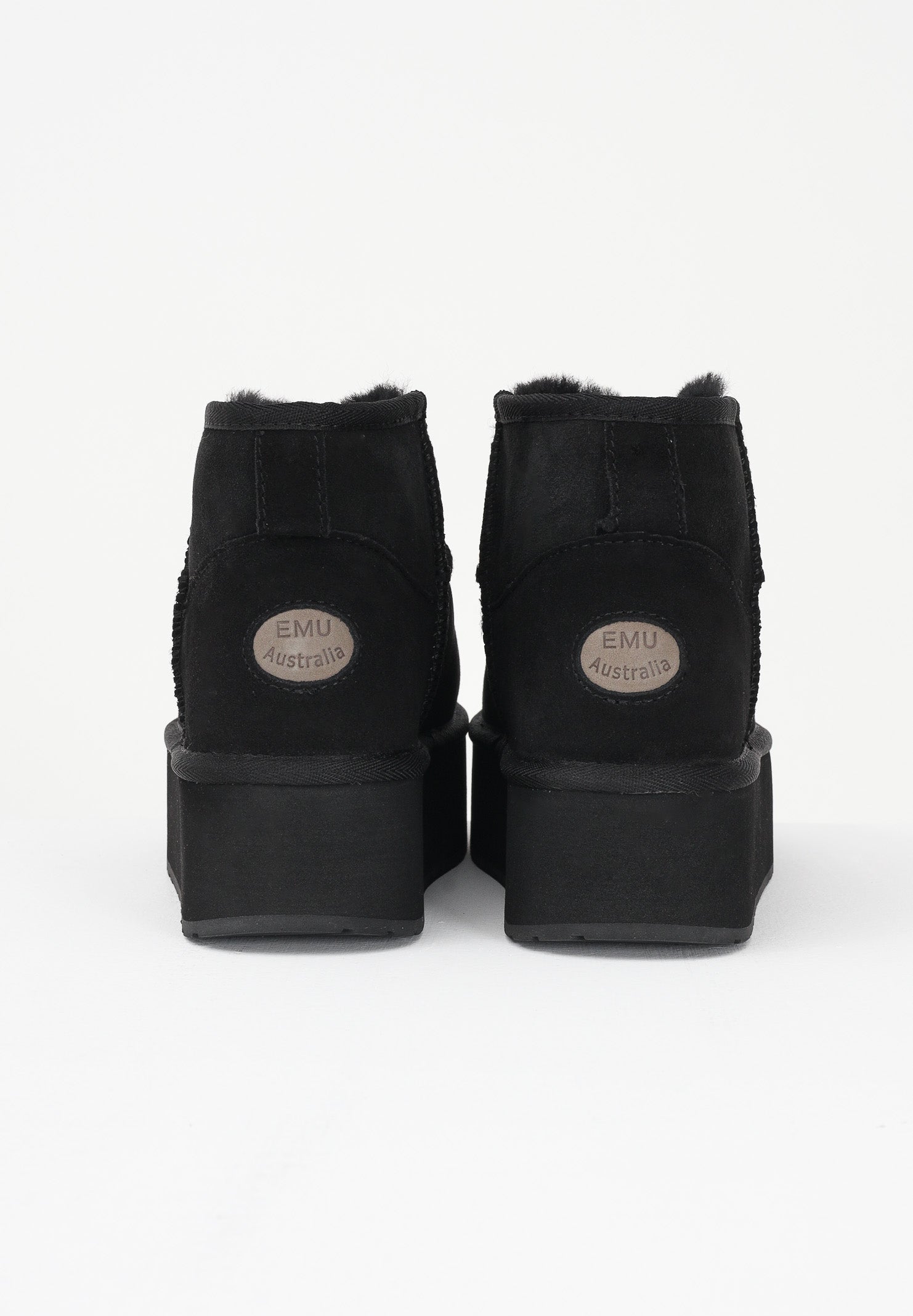 EMU Stivali bassi Stinger Micro Flatform neri da donna W13082 BLAK EMU