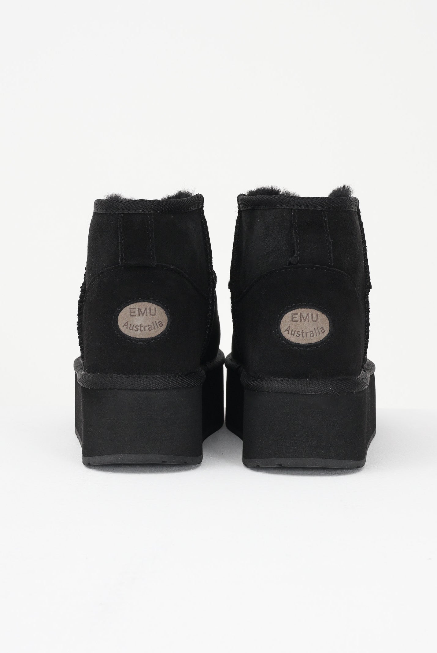 EMU Stivali bassi Stinger Micro Flatform neri da donna W13082 BLAK EMU
