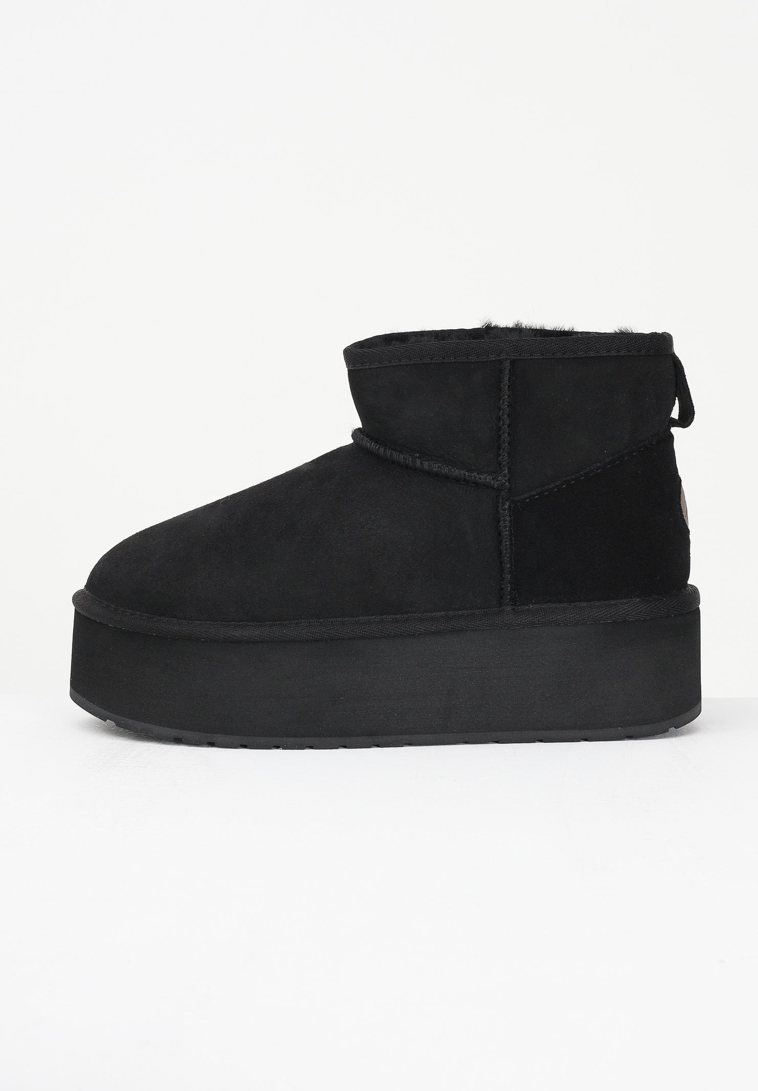 EMU Stivali bassi Stinger Micro Flatform neri da donna W13082 BLAK EMU