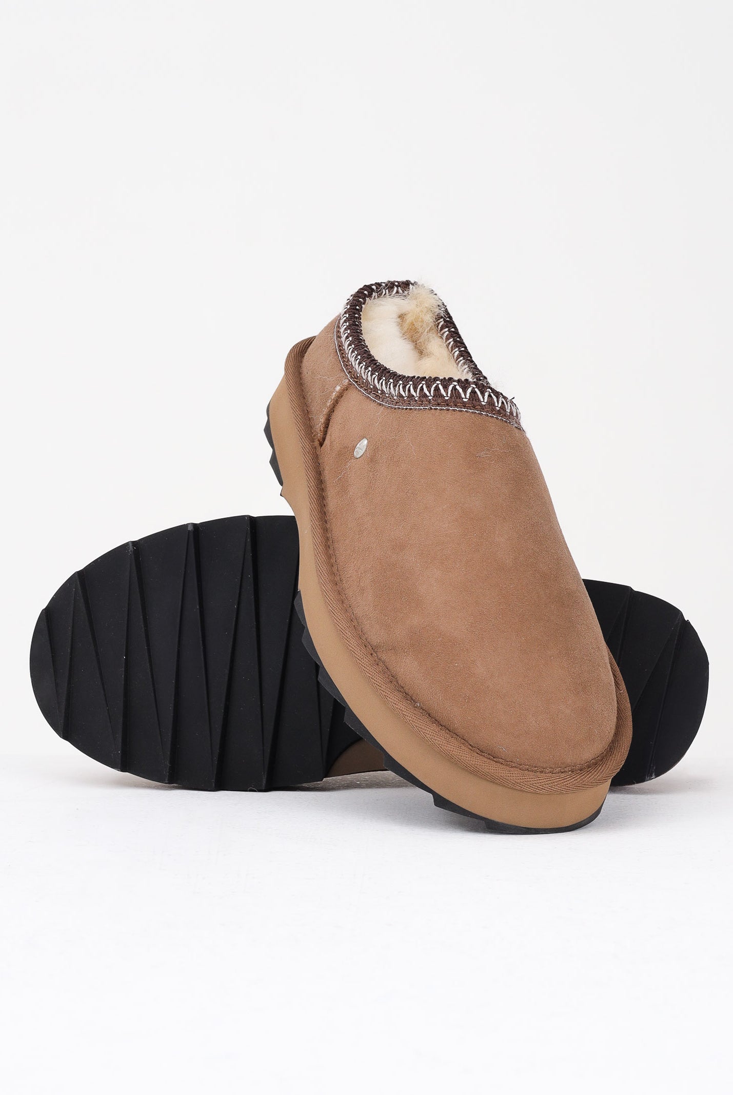 EMU Sabot Sharky Scuff beige da donna W13179 CHES EMU