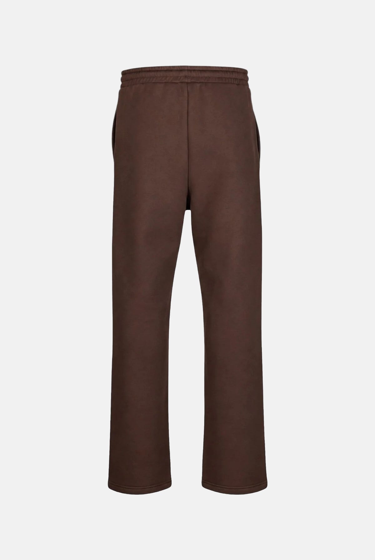 GCDS Pantaloni LOGO SWEATPANTS delicioso-brown per uomo con logo ricamato sul fianco e coulisse in vita C2MWQI029F244 393M GCDS