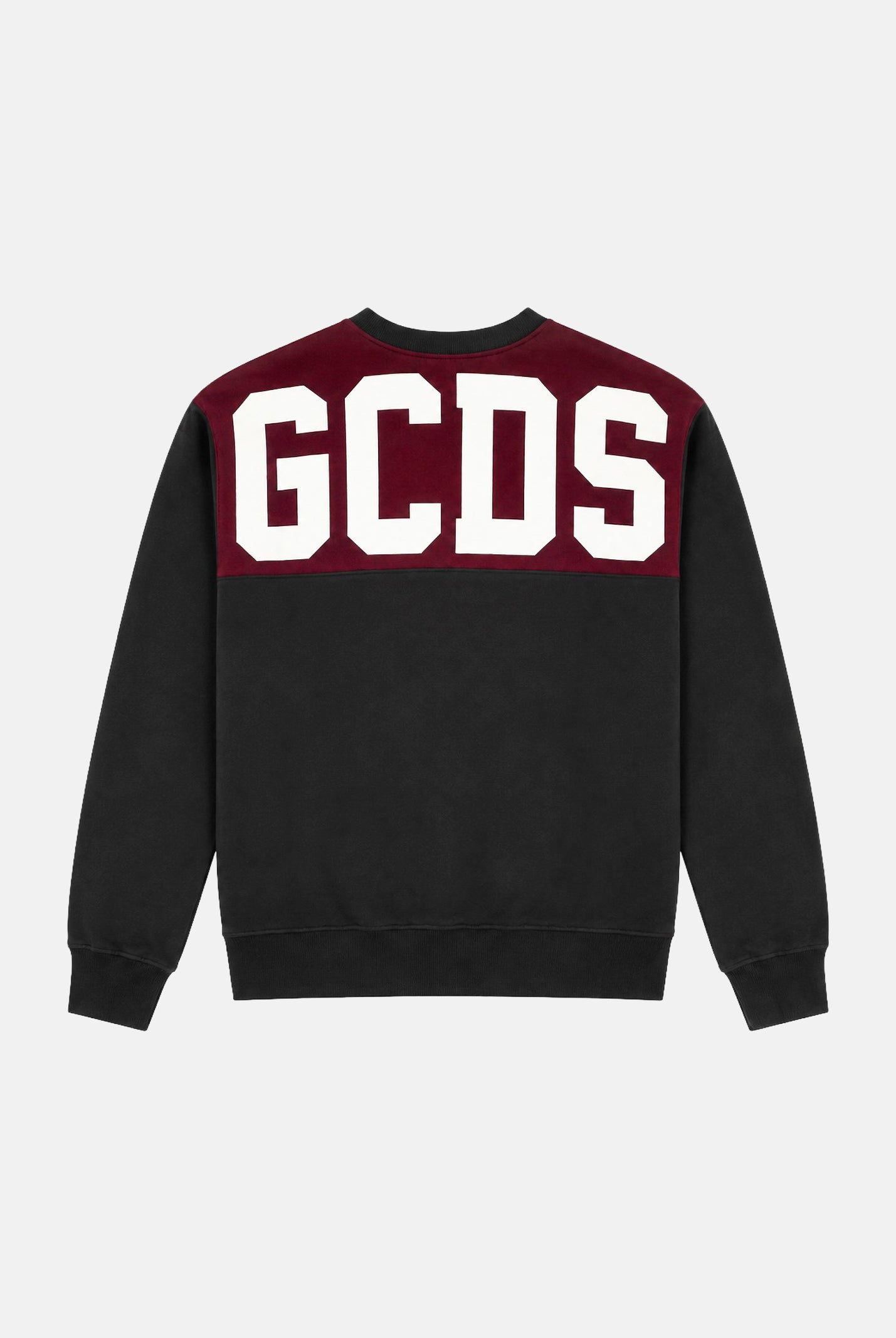 GCDS Felpa girocollo MINI LOGO SWEATSHIRT meteorite-blu notte per uomo e donna Z0MLQE215F245 990J GCDS