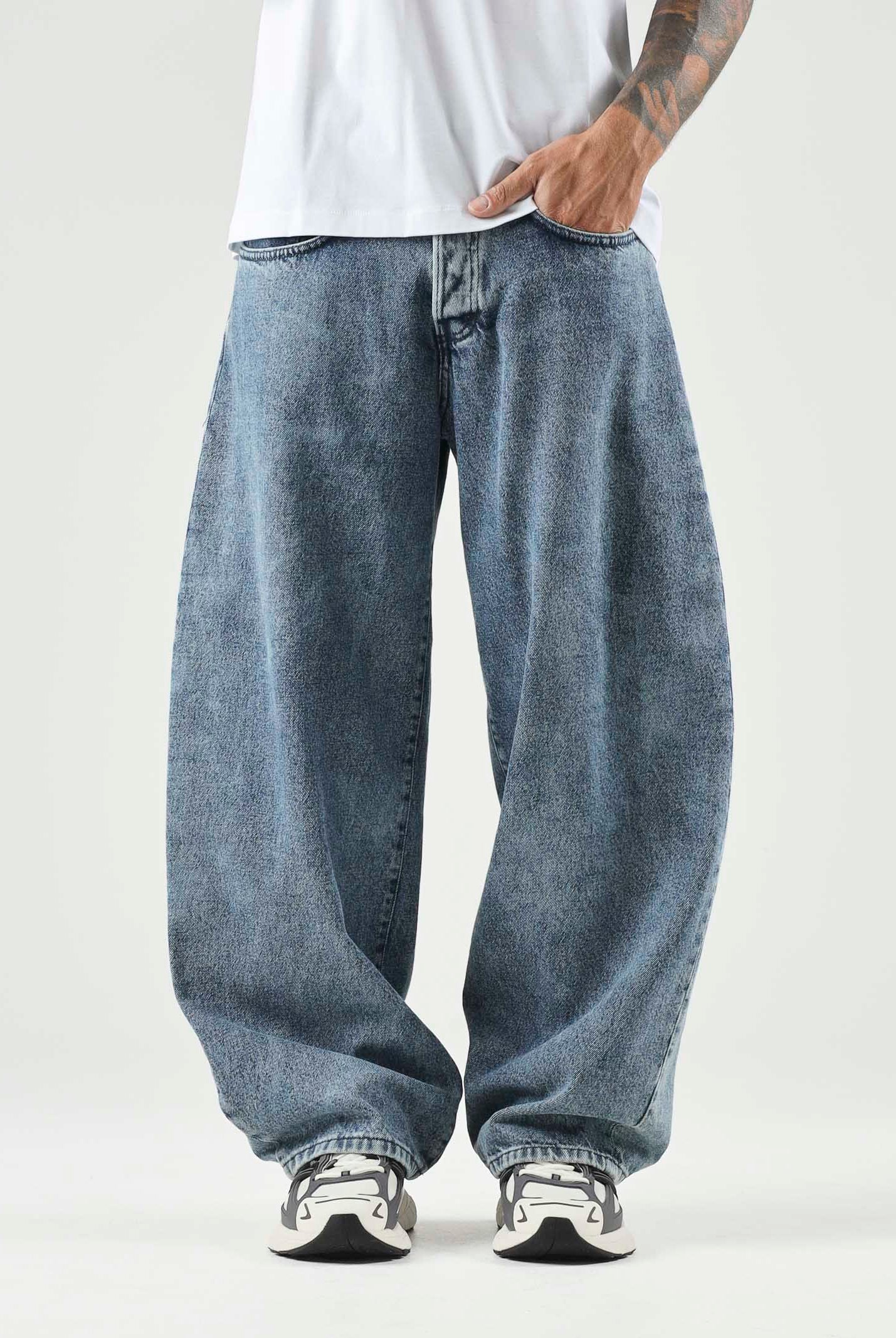 I'M BRIAN Jeans BALLON Indigo Blu da uomo BALLL2026 LAV2026 I'M BRIAN