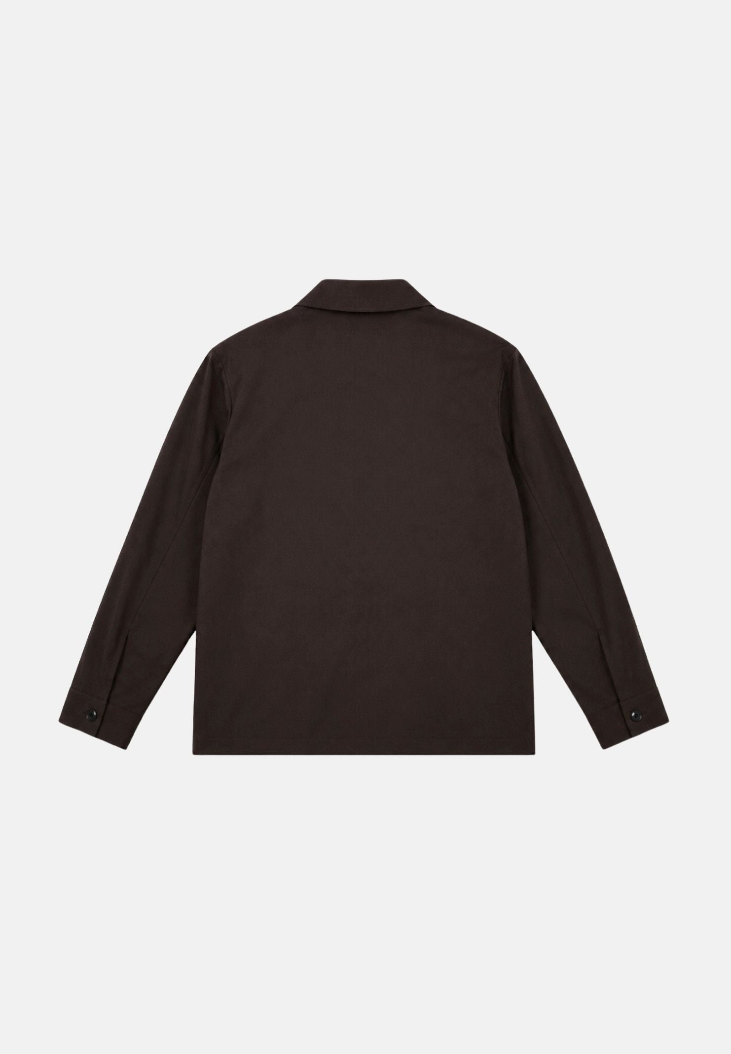 I'M BRIAN Camicia moro-marrone da uomo con tasca frontale con cerniera. CA3825 020 I'M BRIAN