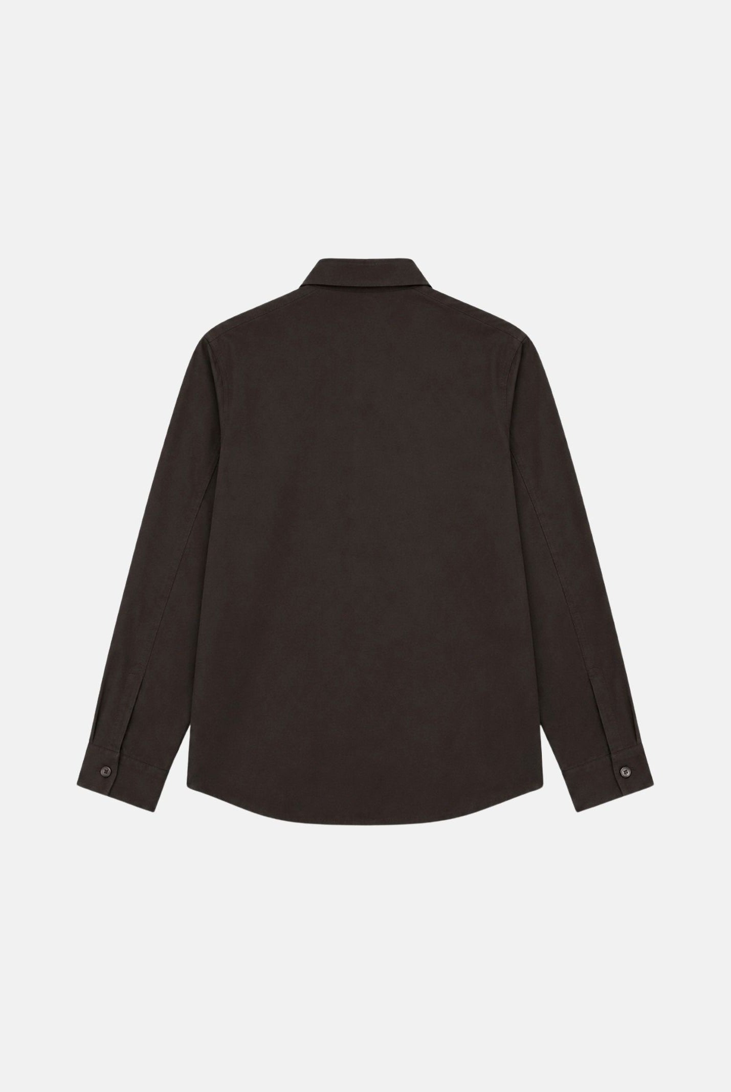 I'M BRIAN Camicia moro-marrone da uomo con taschino laterale CA3827 020 I'M BRIAN
