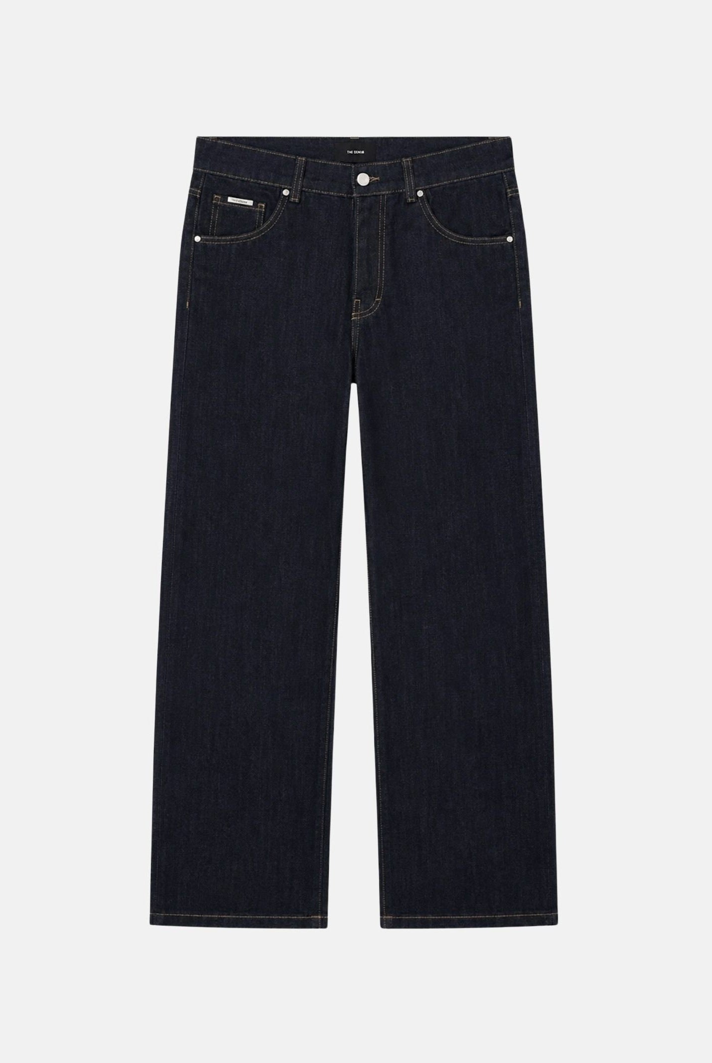 I'M BRIAN Jeans gamba dritta nero da uomo con classica costruzione cinque tasche. ERIKL2526 LAV2526 I'M BRIAN