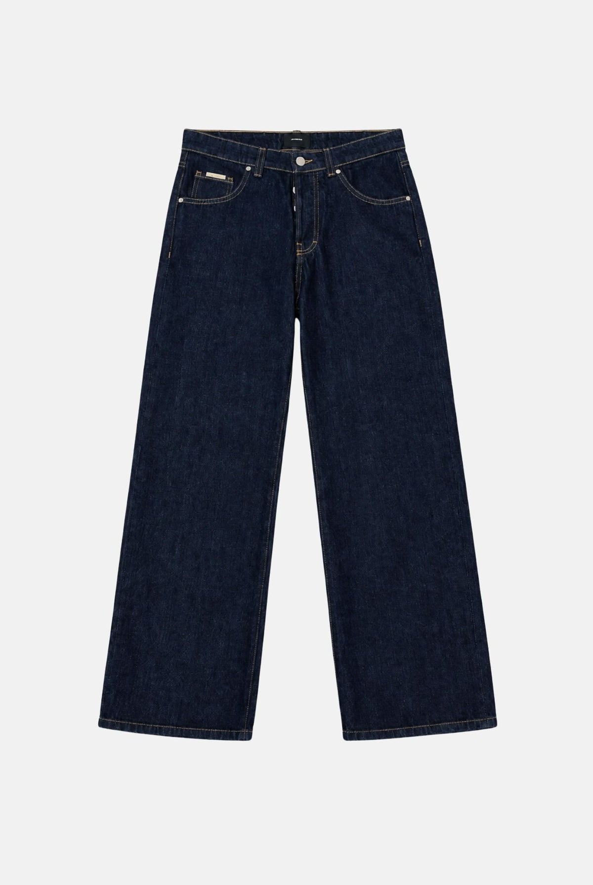 I'M BRIAN Jeans nero per uomo e donna con lavaggio scuro uniforme, taglio ampio e comodo JASONL2326 LAV2326 I'M BRIAN