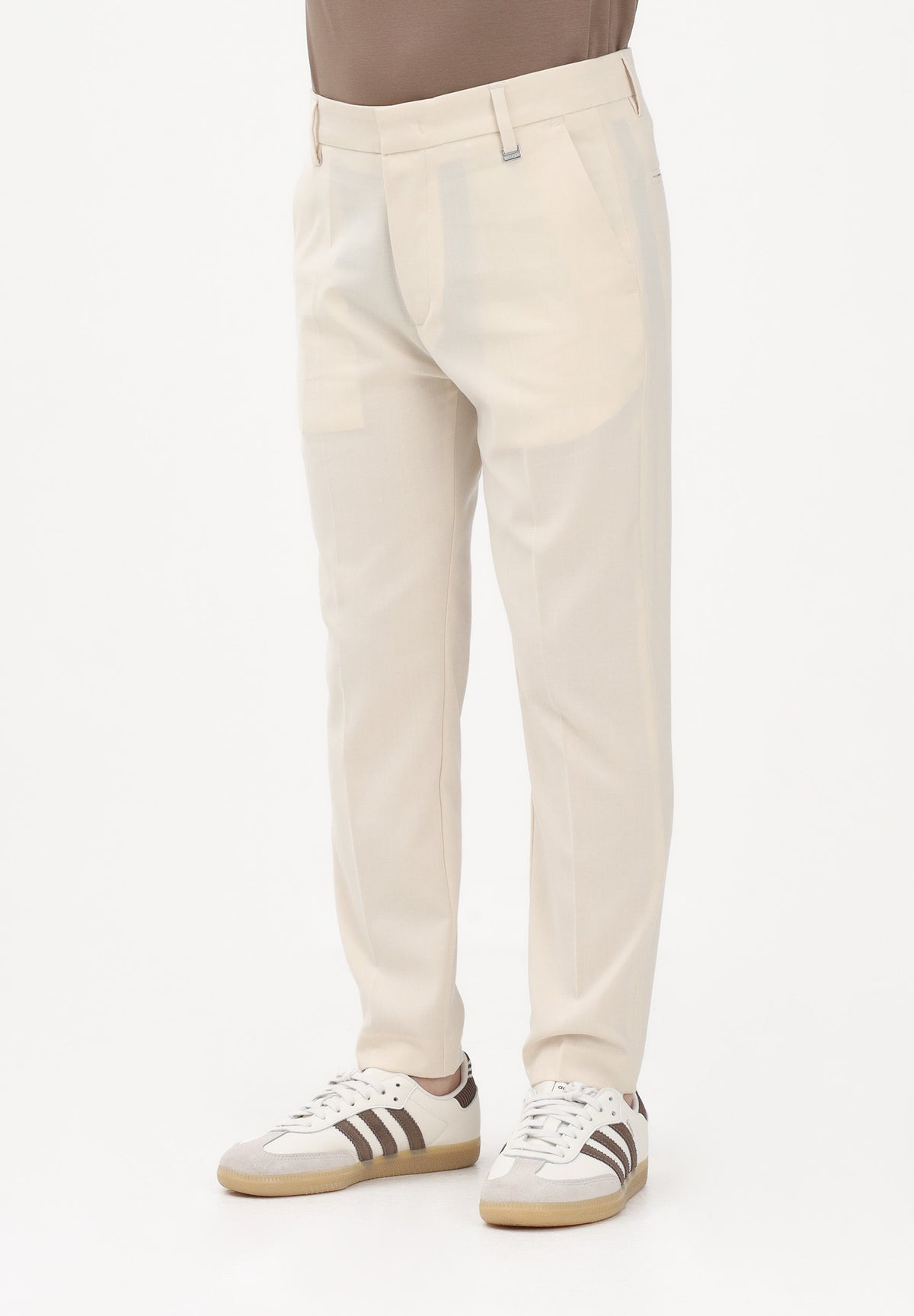I'M BRIAN Pantalone elegante panna da bambino PA3686J PA I'M BRIAN