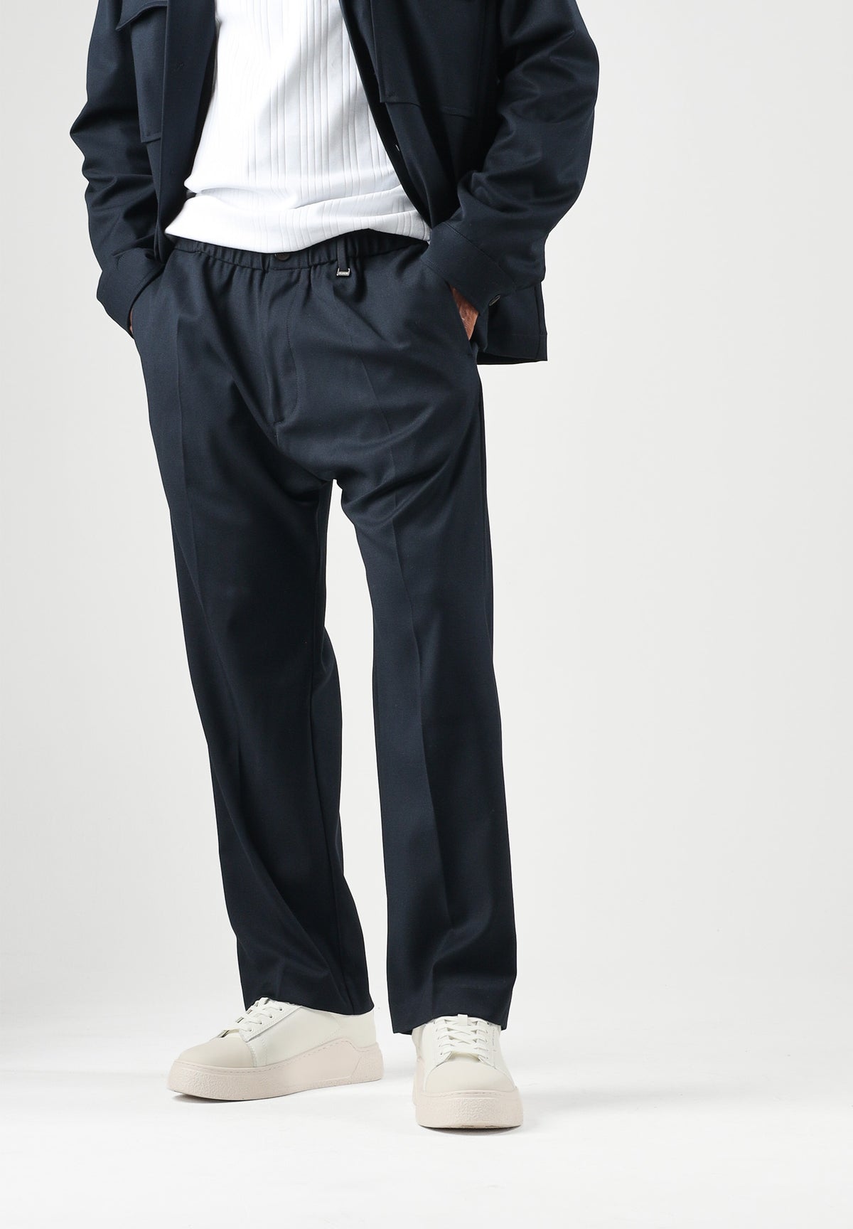 I'M BRIAN Pantaloni RELAXED blu scuro da uomo PA3889 005 I'M BRIAN