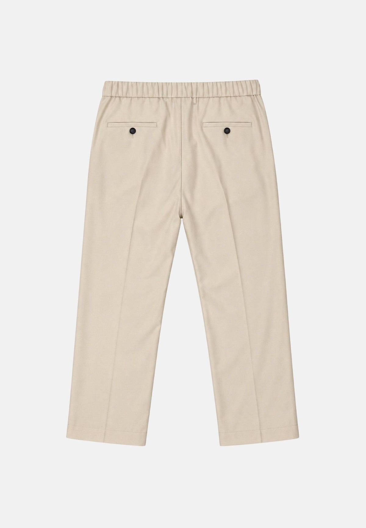 I'M BRIAN Pantaloni panna per uomo con taglio sartoriale dritto e rilassato. PA3889 PA I'M BRIAN