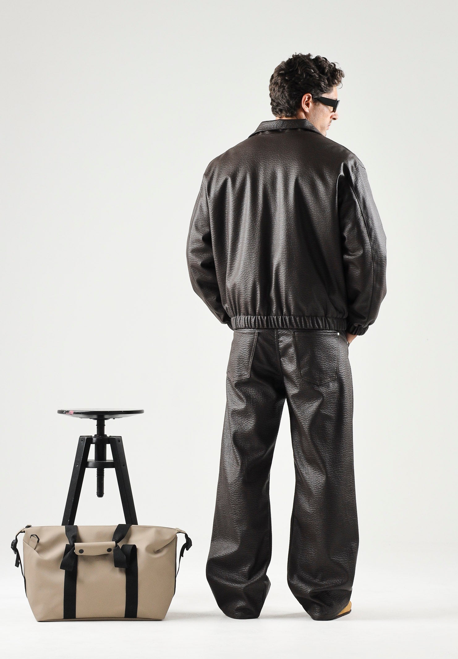 I'M BRIAN Pantalone casual regular fit moro marrone da uomo. PA3902 020 I'M BRIAN