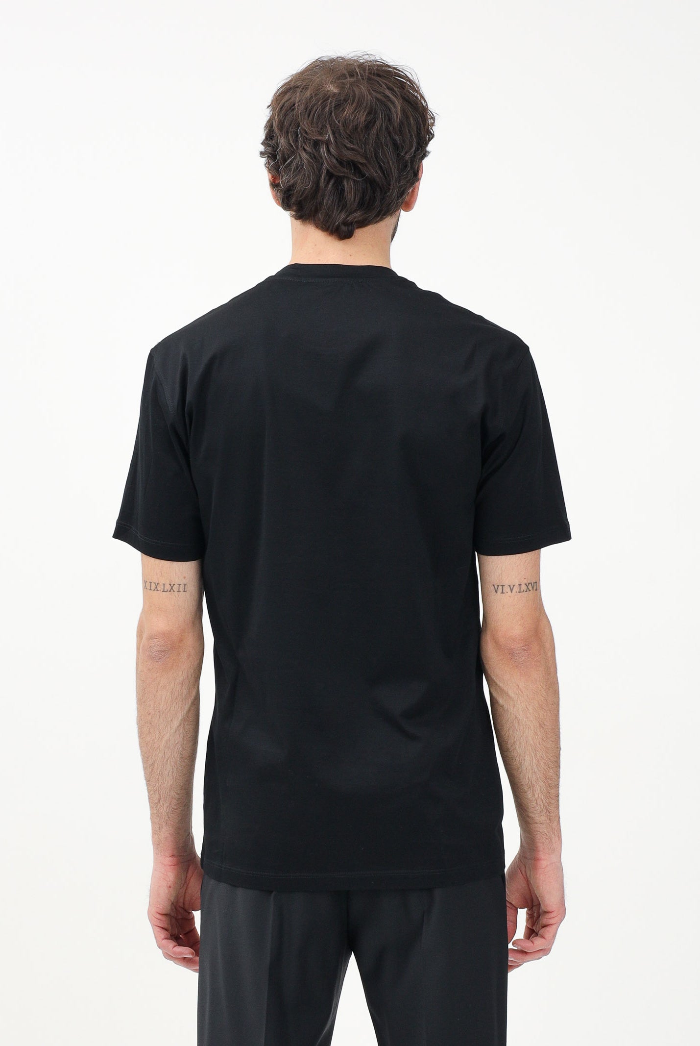 I'M BRIAN T-shirt a manica corta nera da uomo TS3327 009 I'M BRIAN