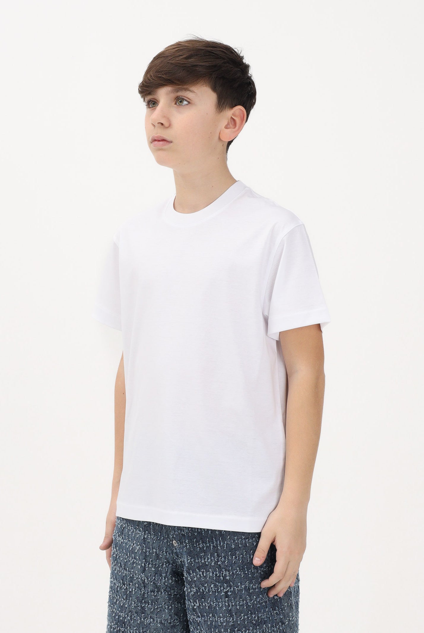 I'M BRIAN T-shirt a manica corta bianca da bambino TS3742J 002 I'M BRIAN