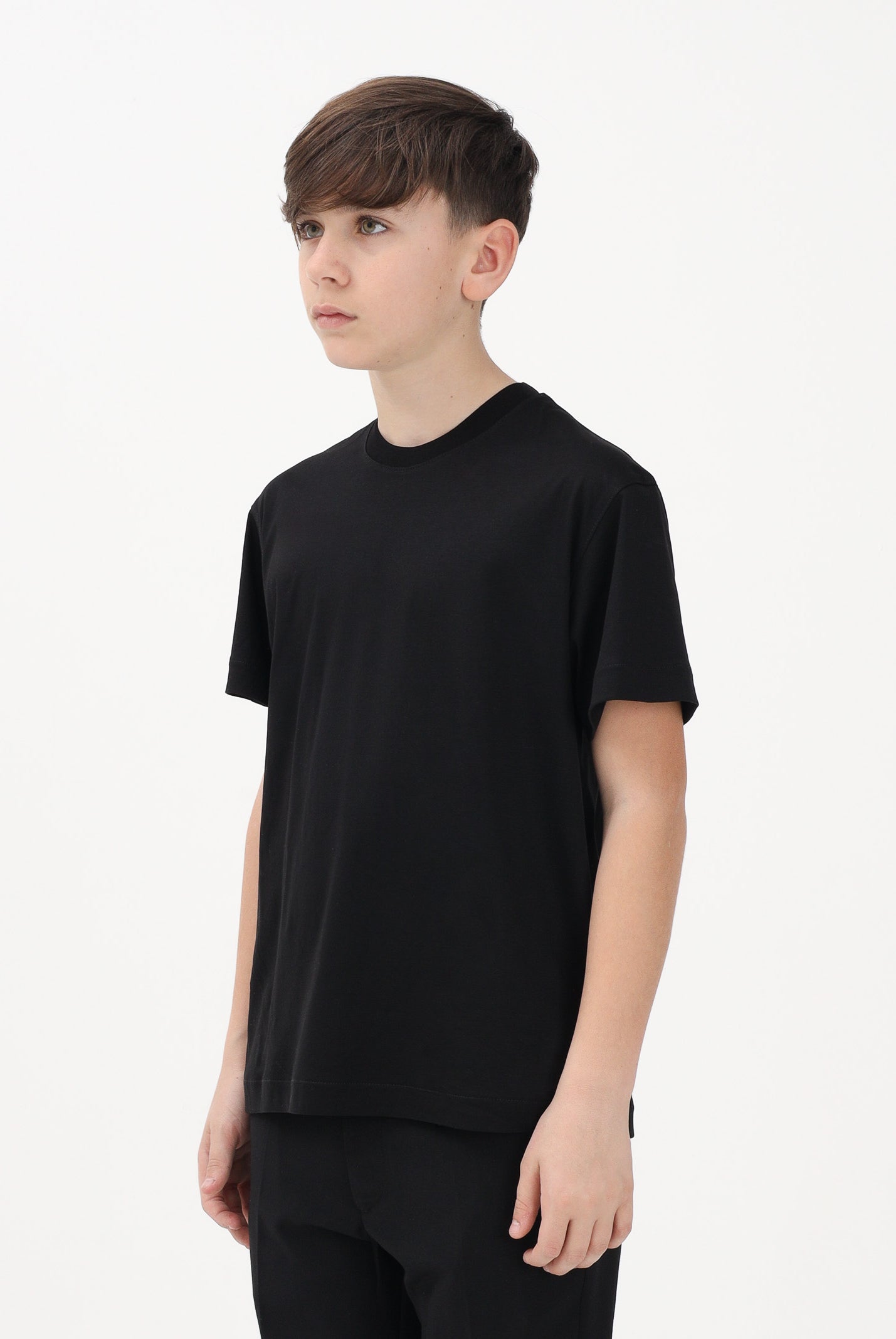 I'M BRIAN T-shirt a manica corta nera da bambino TS3742J 009 I'M BRIAN