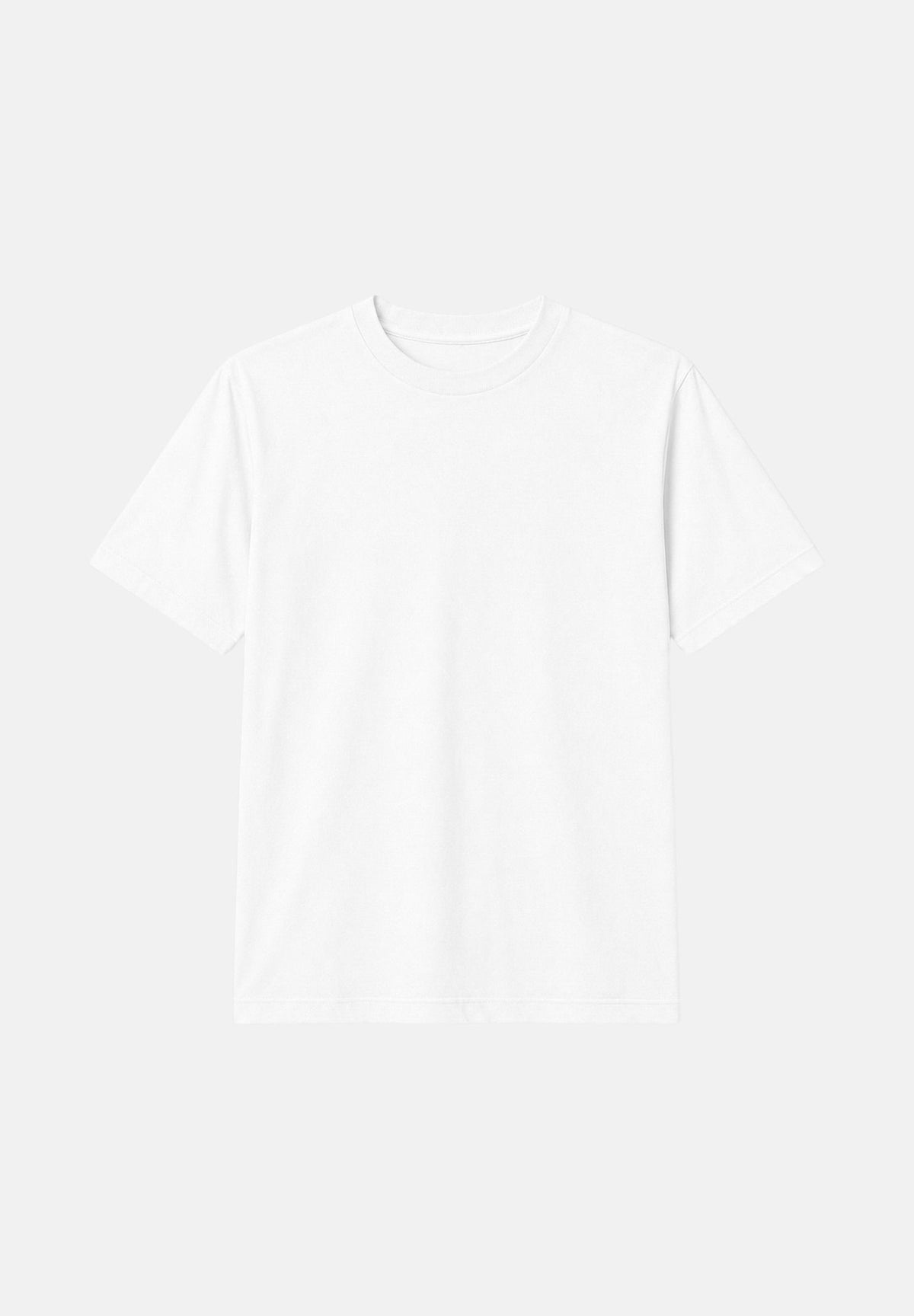 I'M BRIAN T-shirt manica corta girocollo bianca da uomo a tinta unita TS3930 002 I'M BRIAN