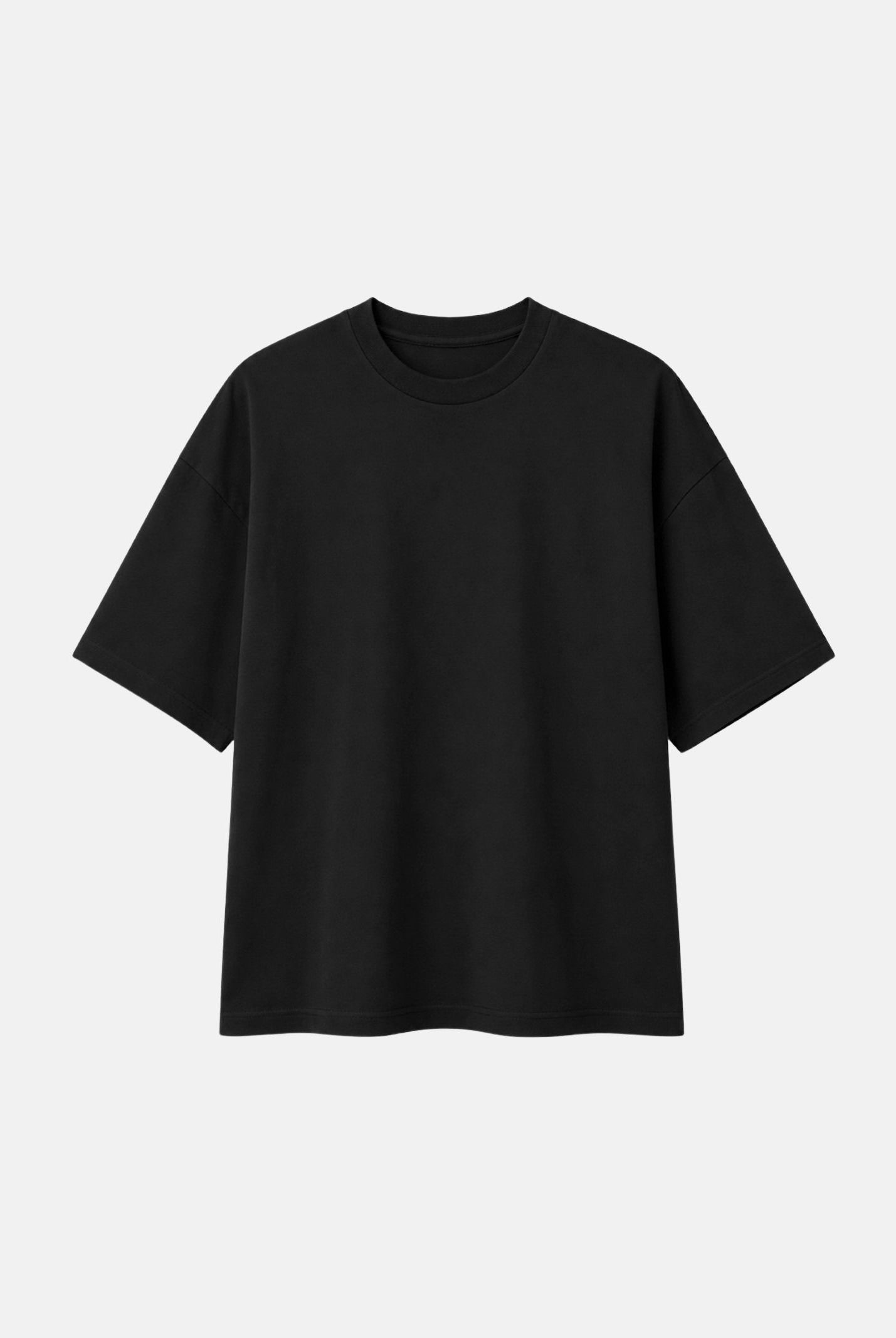 I'M BRIAN T-shirt girocollo nera da uomo in tinta unita TS3931 009 I'M BRIAN