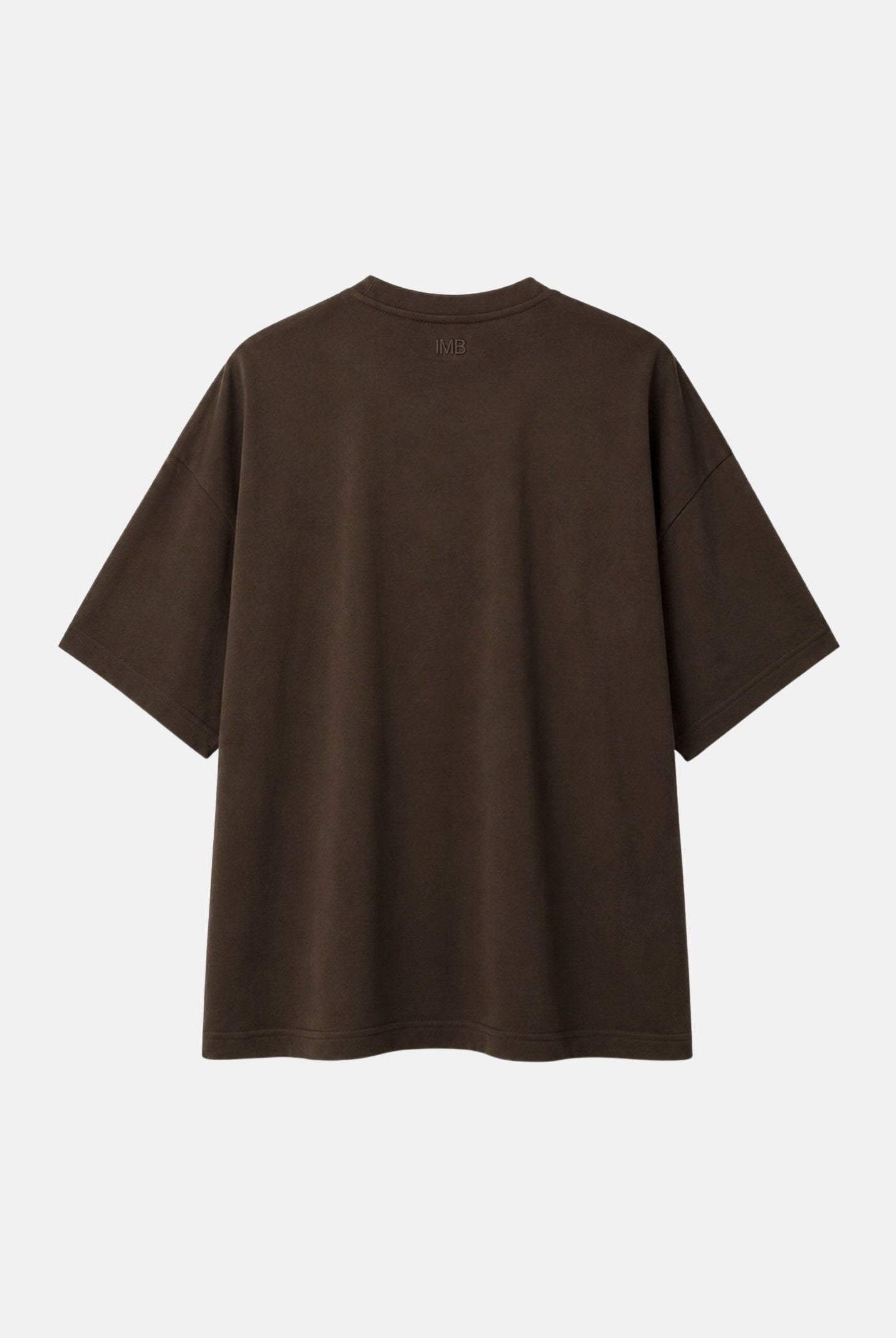 I'M BRIAN T-shirt girocollo moro da uomo in tinta unita TS3931 020 I'M BRIAN
