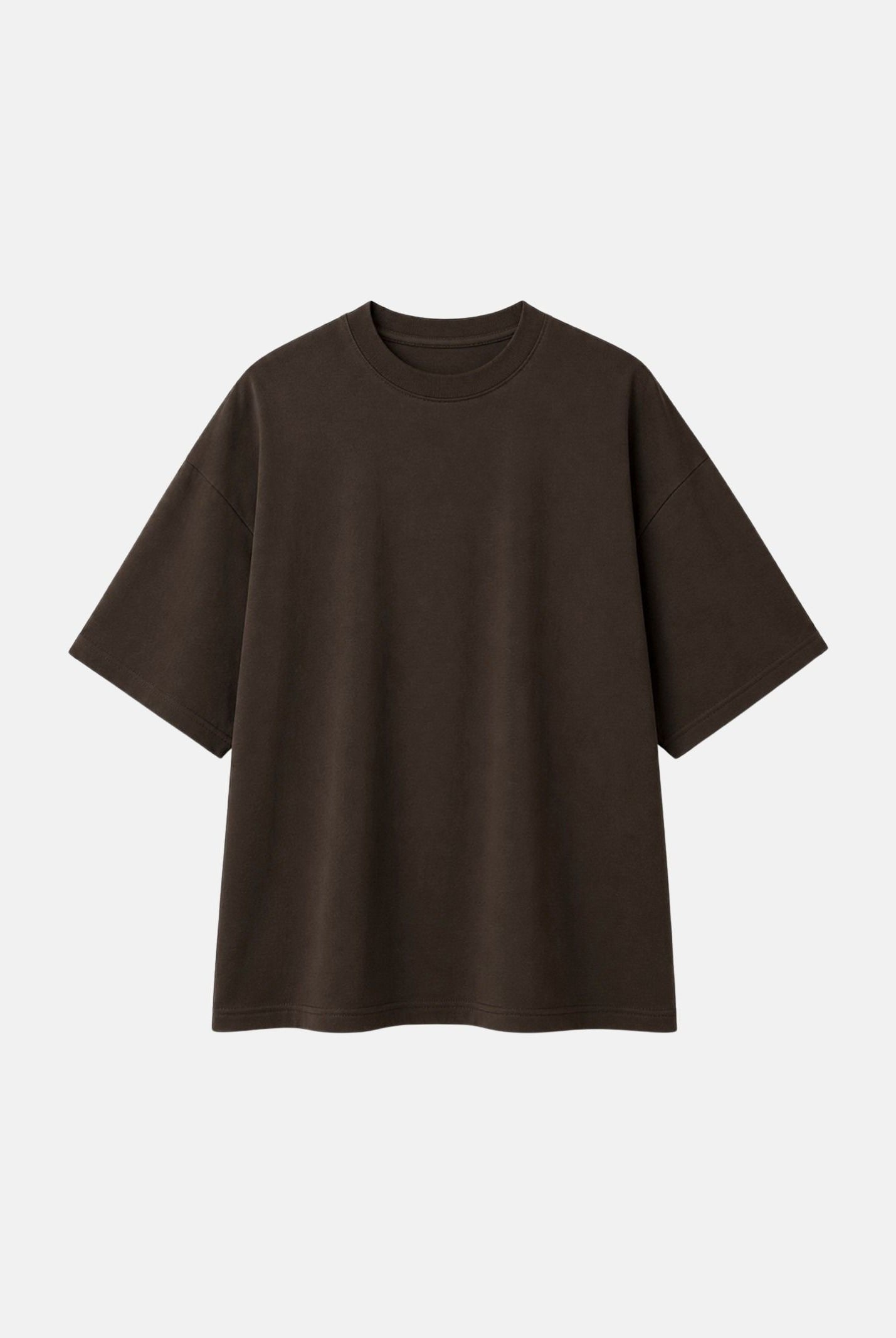 I'M BRIAN T-shirt girocollo moro da uomo in tinta unita TS3931 020 I'M BRIAN