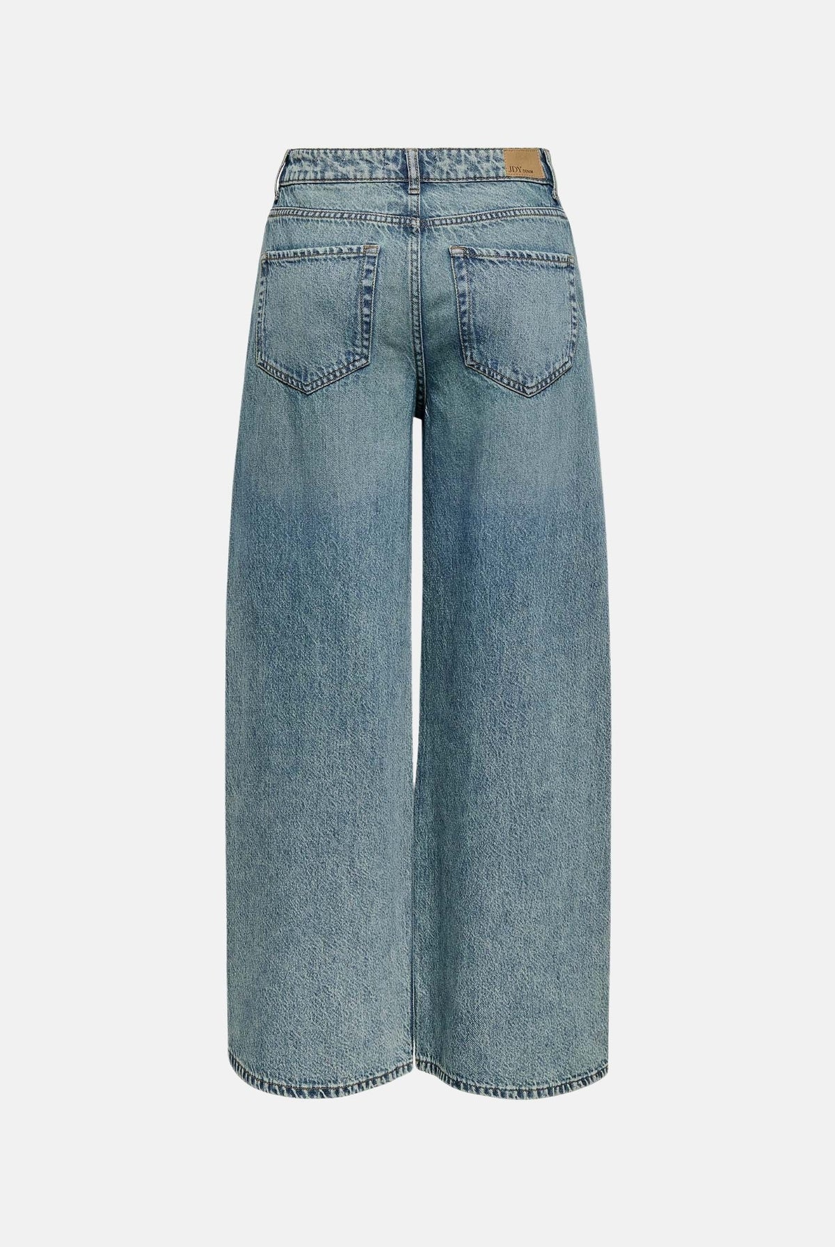 JDY Jeans JDYLIVE blu denim medio da donna con gamba ampia e vita regolare 15342782 MEBL JDY