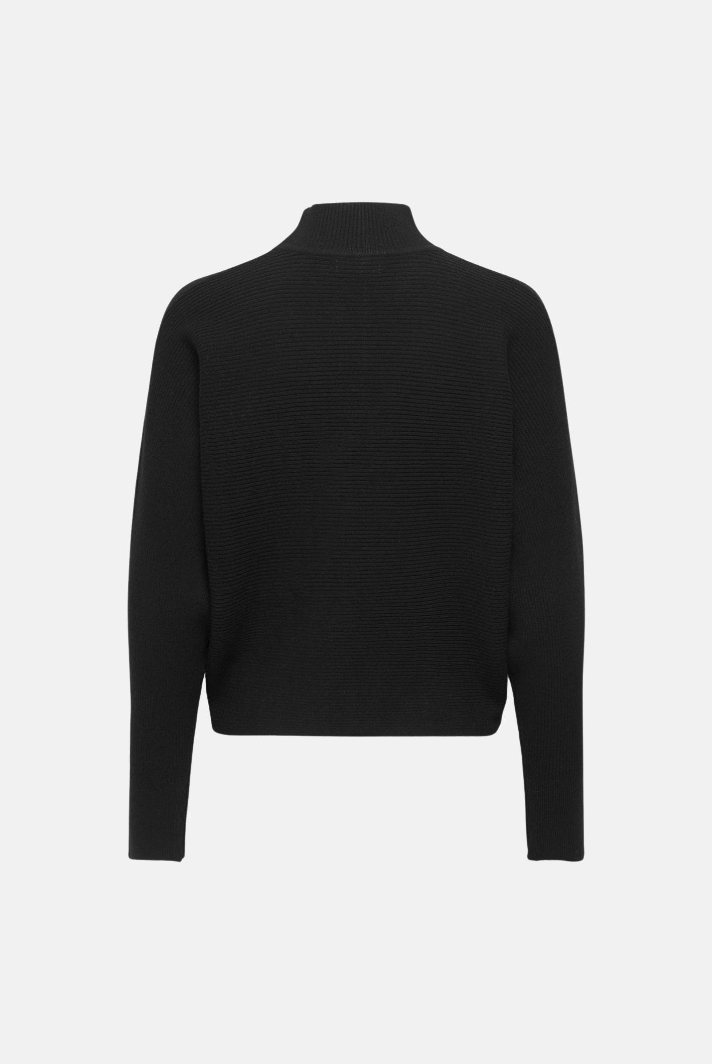 JDY Maglia JDYPRIME a collo alto nero da donna 15351898 BL JDY