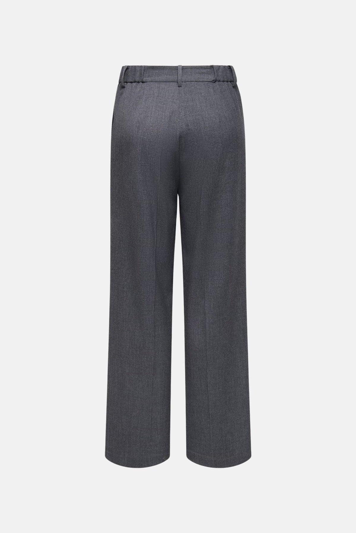 JDY Pantaloni JDYVALERIE grigi per donna con vita alta e gamba ampia 15380493 DAGR JDY