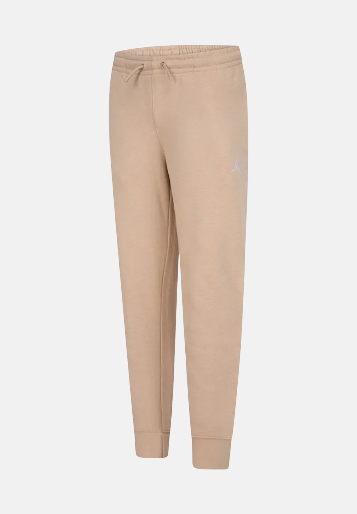 JORDAN Pantaloni beige per bambina e bambino con coulisse in vita e logo Jumpman ricamato a contrasto. 95D234 X0L JORDAN