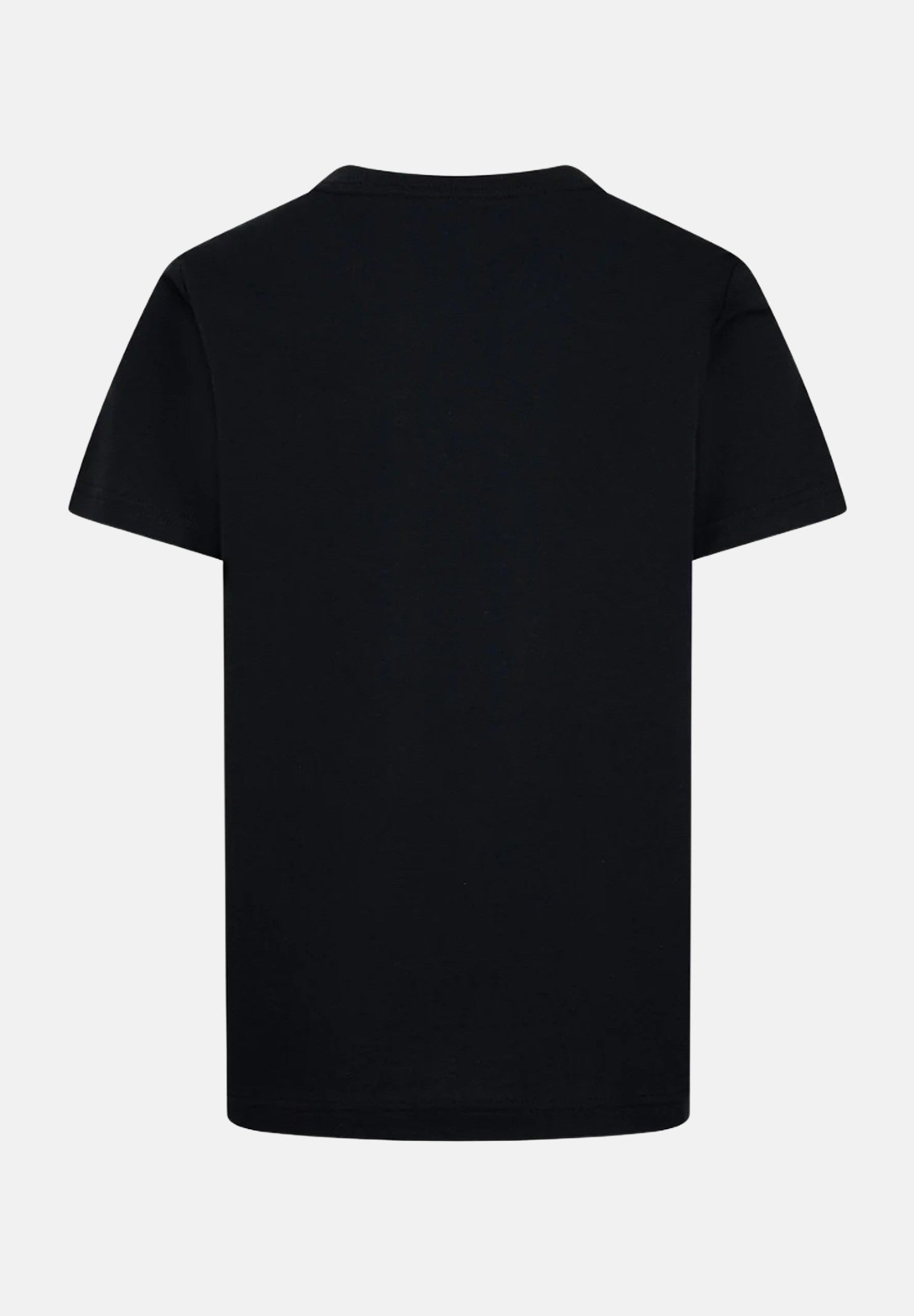JORDAN T-shirt a manica corta nera per bambino e bambina con ricamo Jumpman 95D266 023 JORDAN