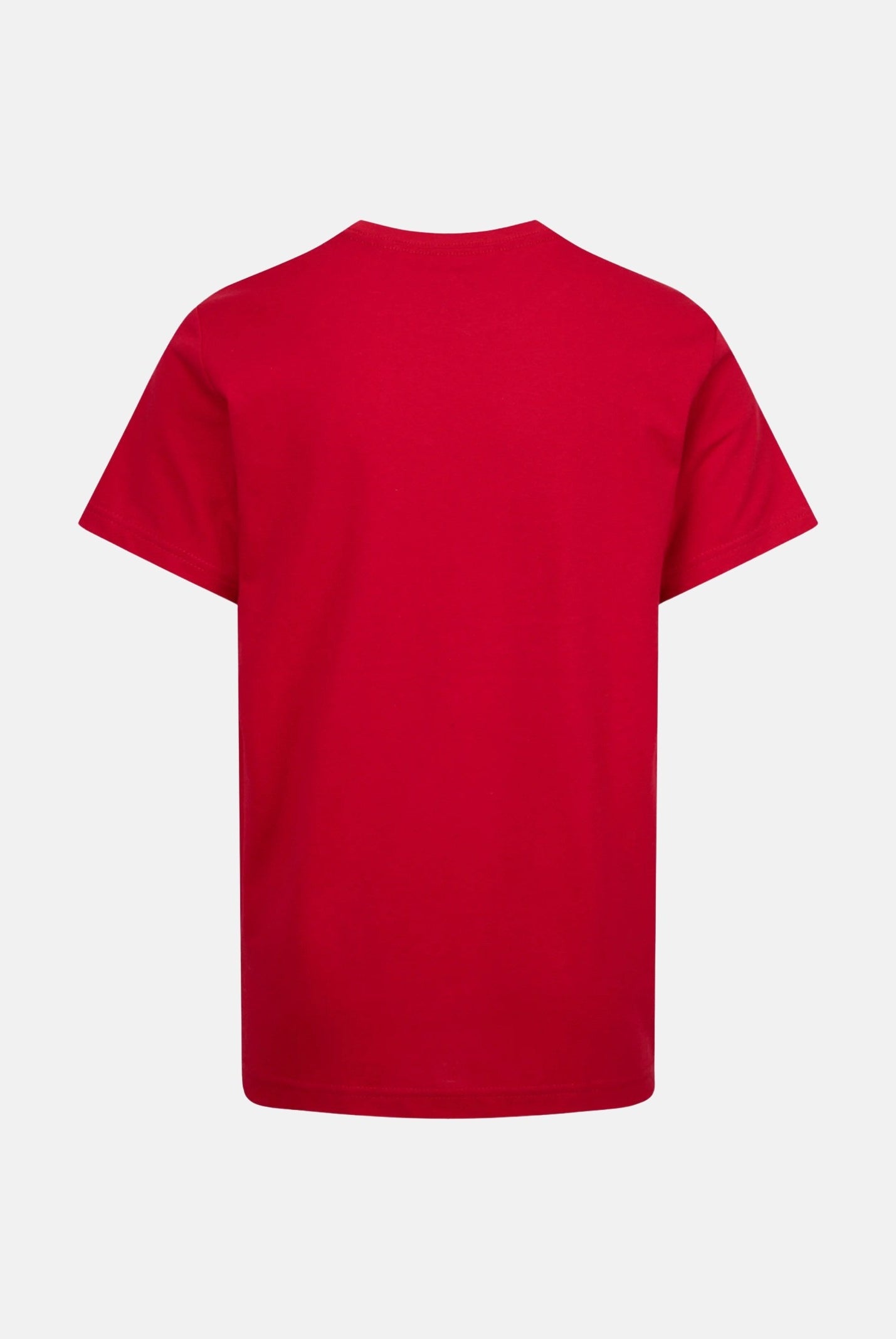 JORDAN T-shirt a manica corta rossa per bambino e bambina con ricamo Jumpman 95D266 R78 JORDAN