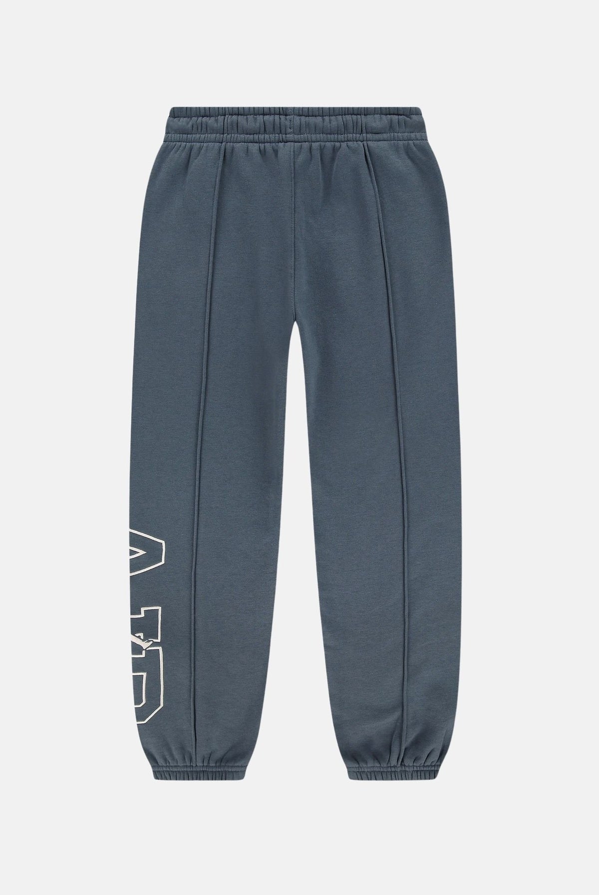 JORDAN Pantaloni sportivi grigi per bambino e bambina con coulisse in vita e stampe logo laterali a contrasto. 95G282 UN4 JORDAN